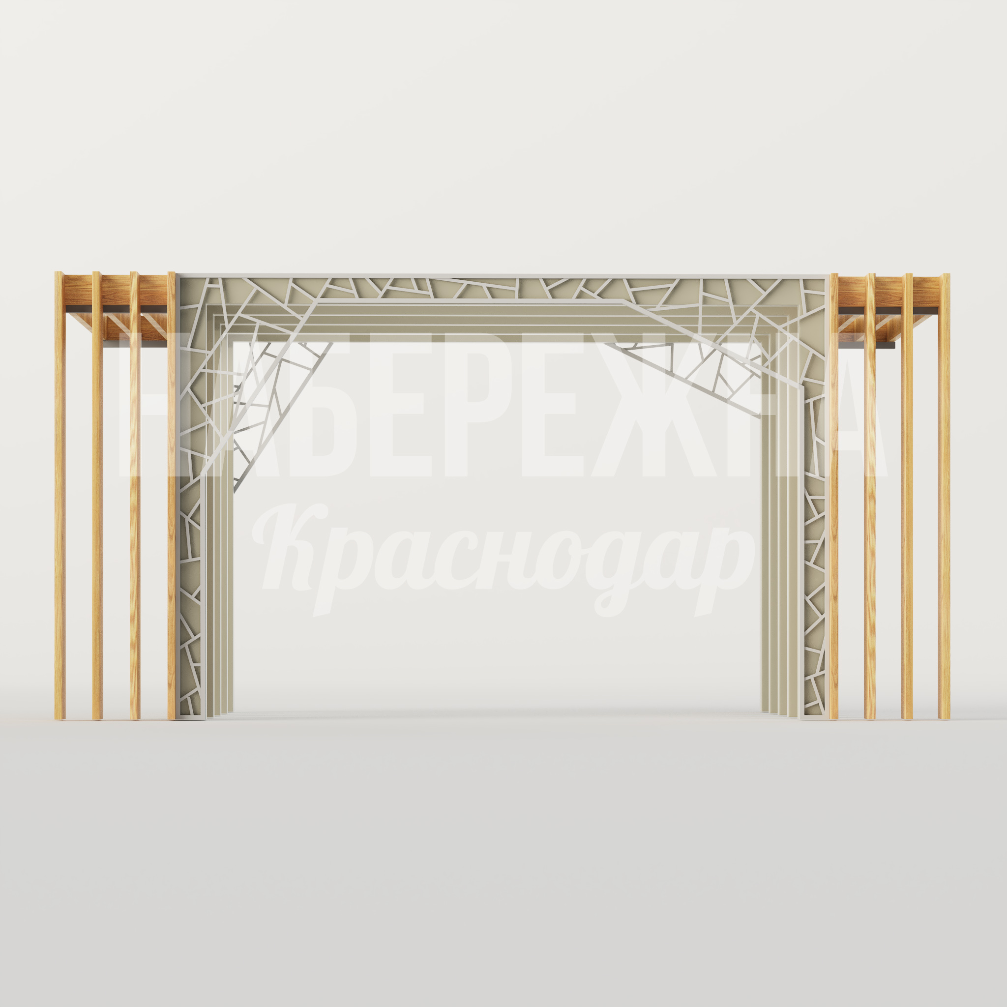 Входная группа Readsicvö - купить, 2500x6000x3000 мм, Металл, Дерево