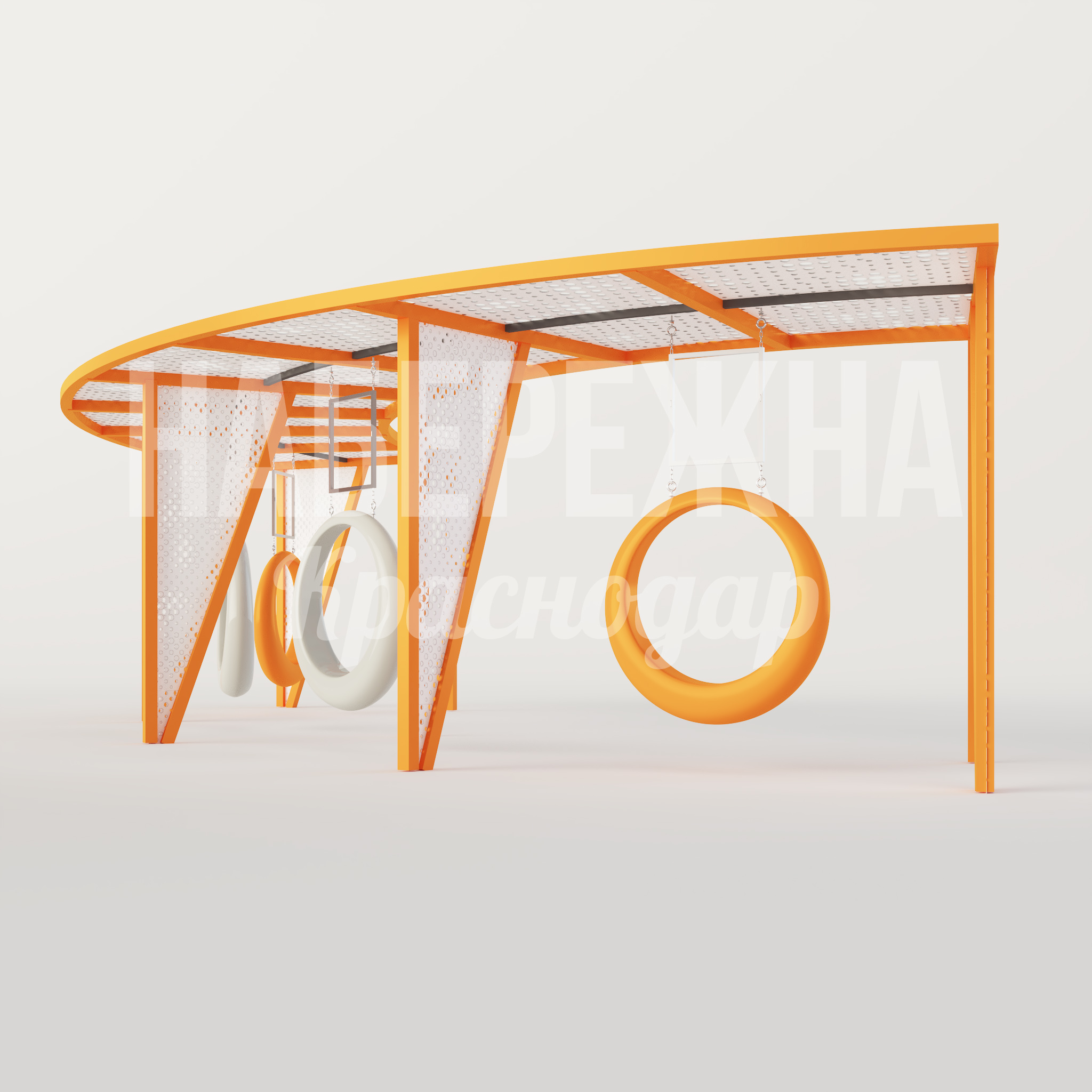 Качели Osvinsai - заказать, Качели, Металл, МПК