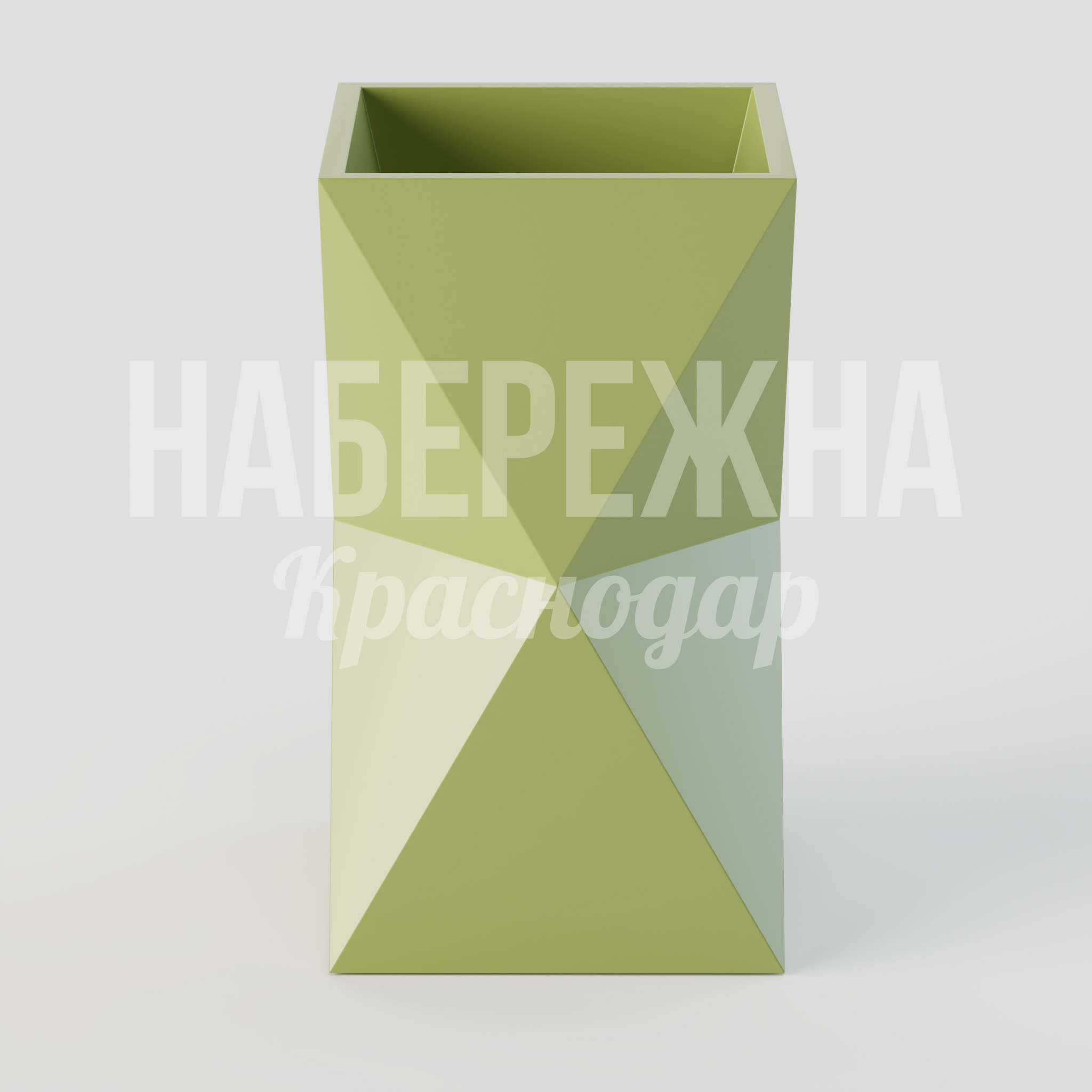 Вазон Nilvibte - купить, 550x550x1000 мм, МПК