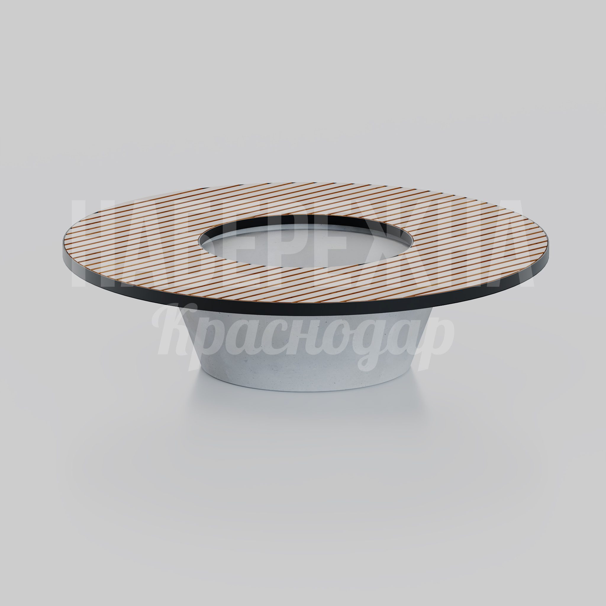 Лавочка с вазоном Almittu - фото 1