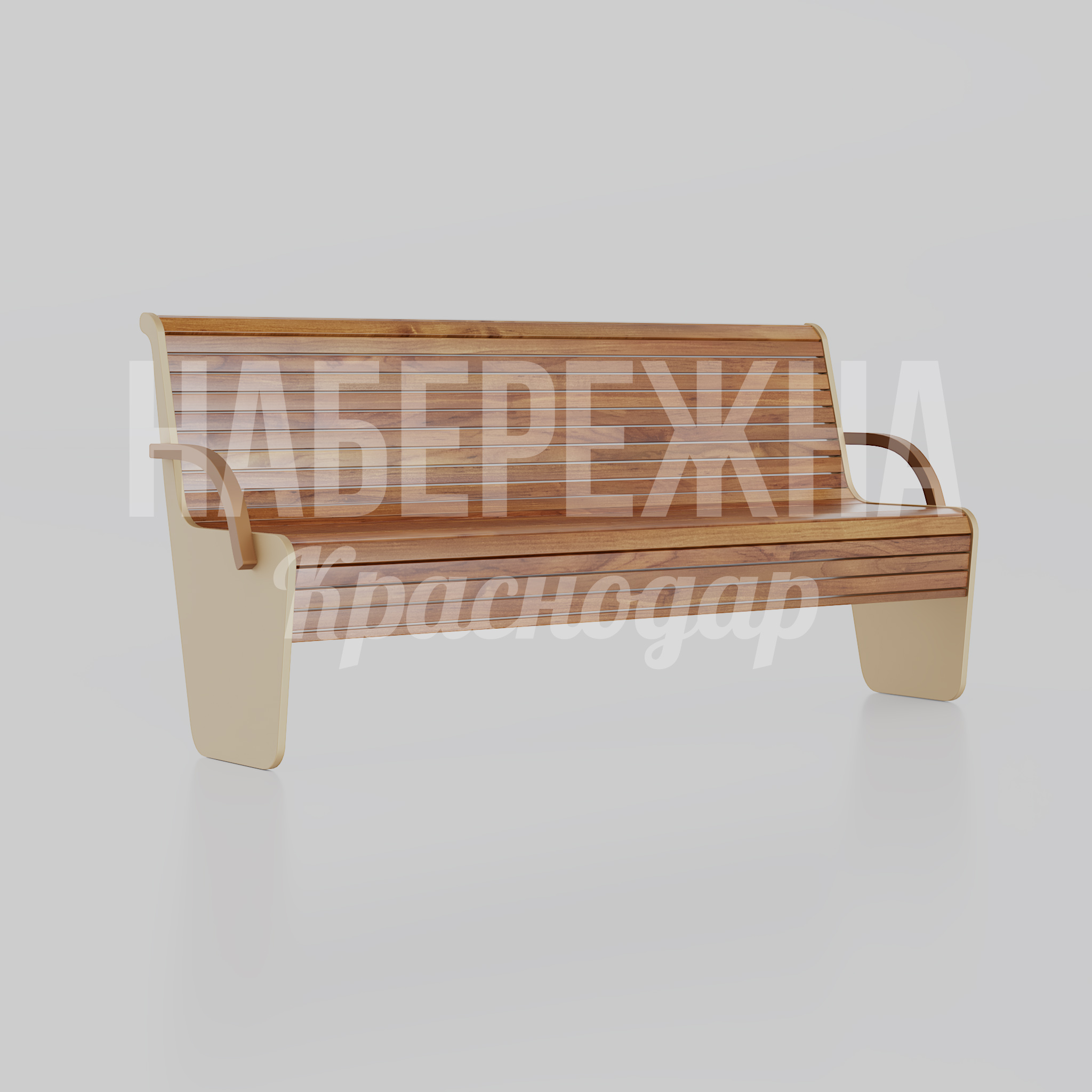 Скамейка Ruroetu — купить, MAF-26.001 | Набережна Скамейка Ruroetu 650x2100x960 мм. MAF-26.001 Скамейка с комбинированным каркасом и ламелями, подходит для парков и общественных зон с высокой проходимостью.