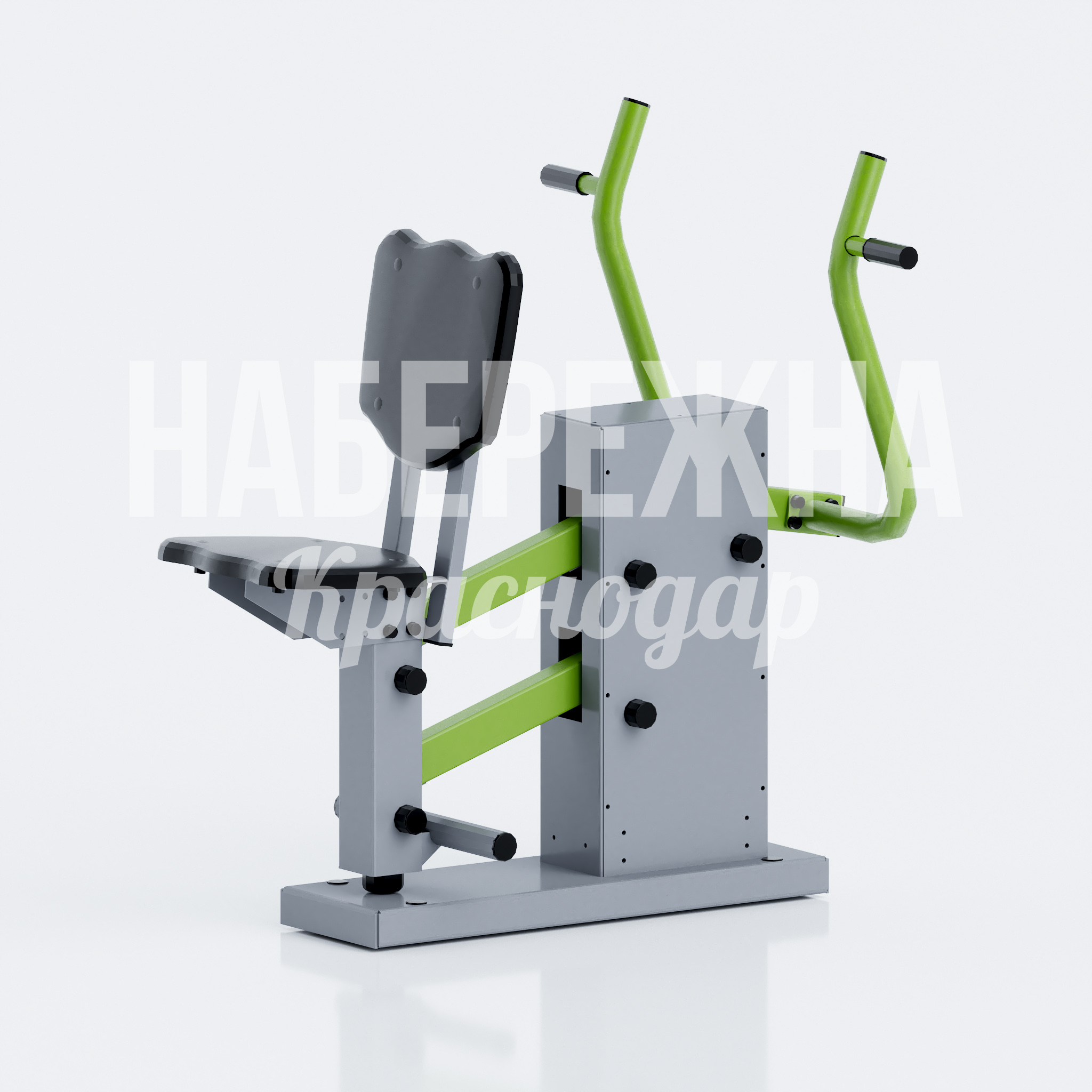 Уличный тренажер на спину