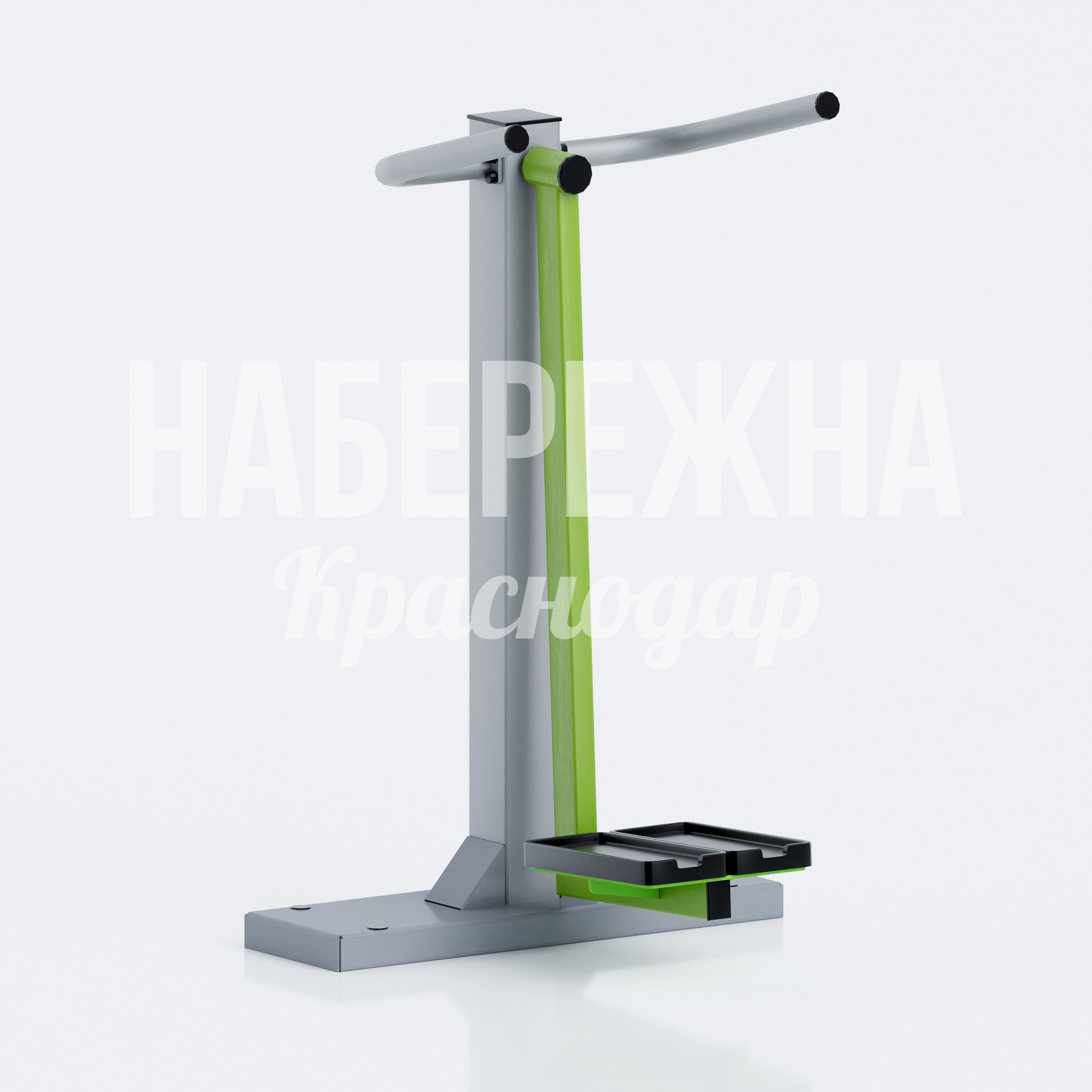 Уличный тренажер для косых мышц пресса Kömkeom