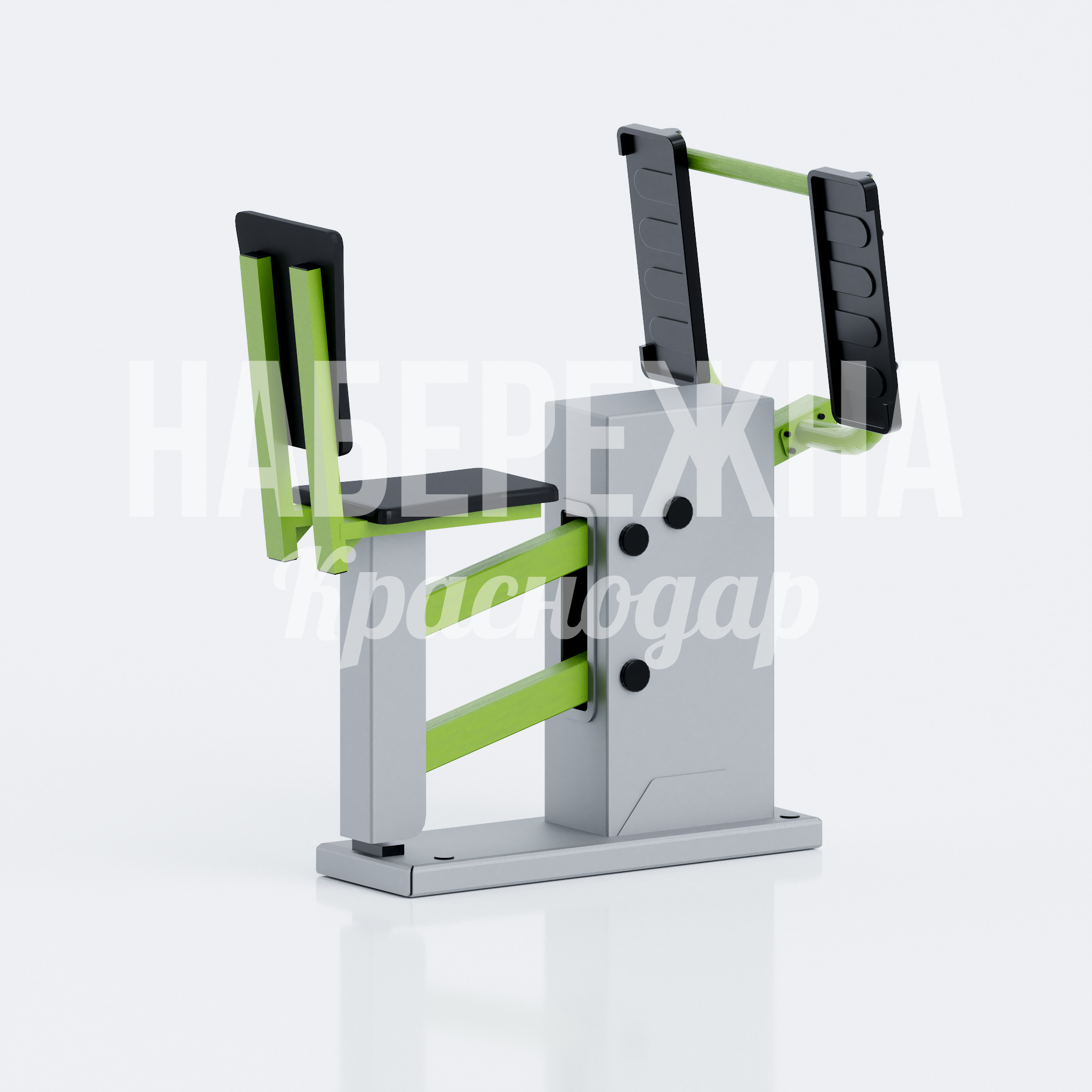 Уличный тренажер "Жим ногами" Kesvo