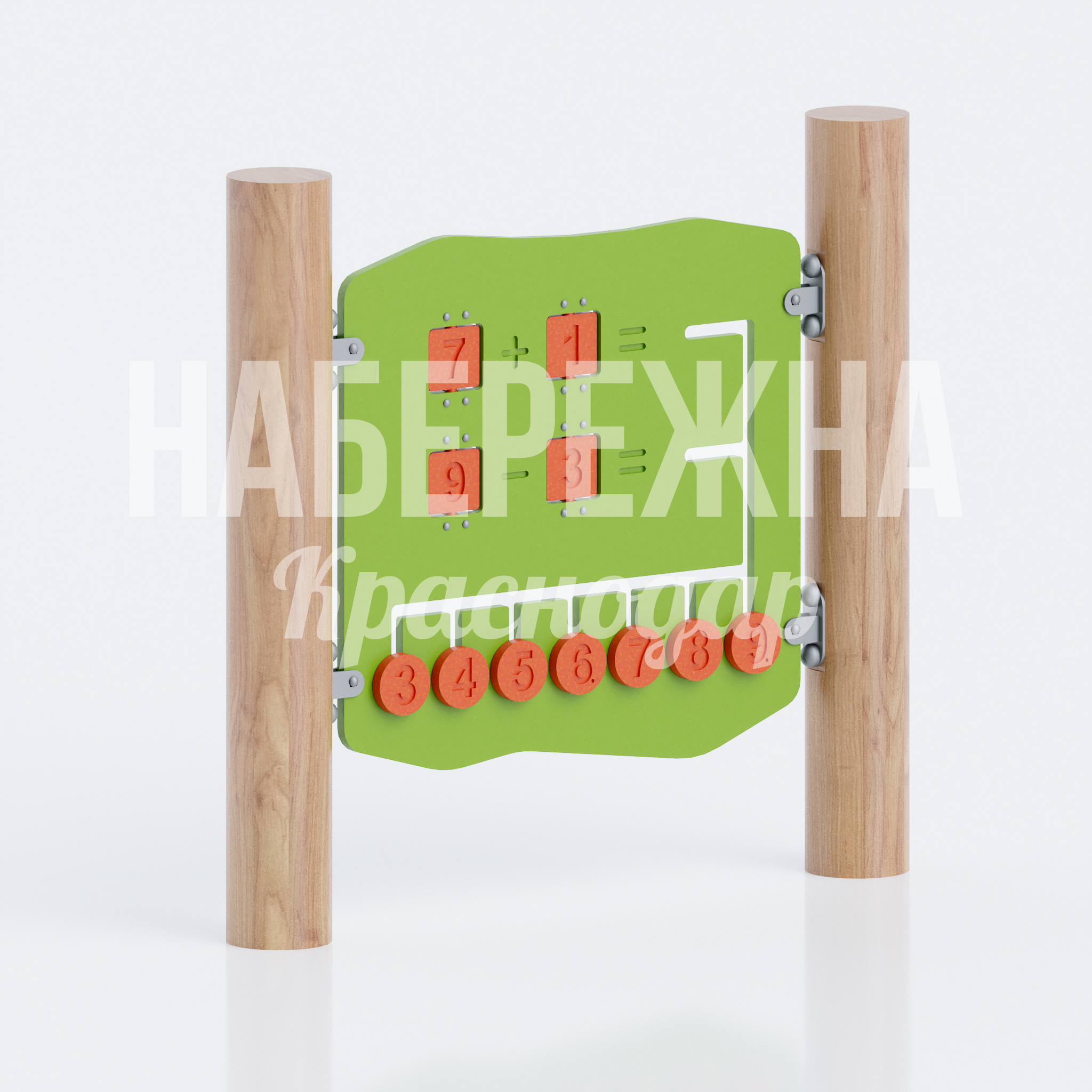 Детская игровая панель "Математика" Guunovii