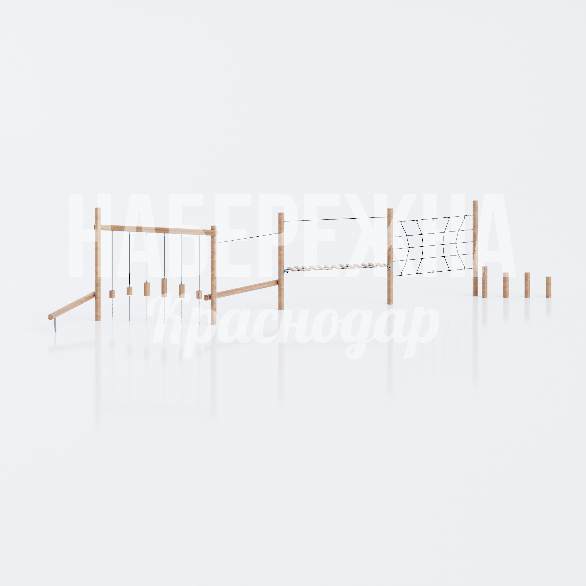 Детская лазалка с балансирами Eer