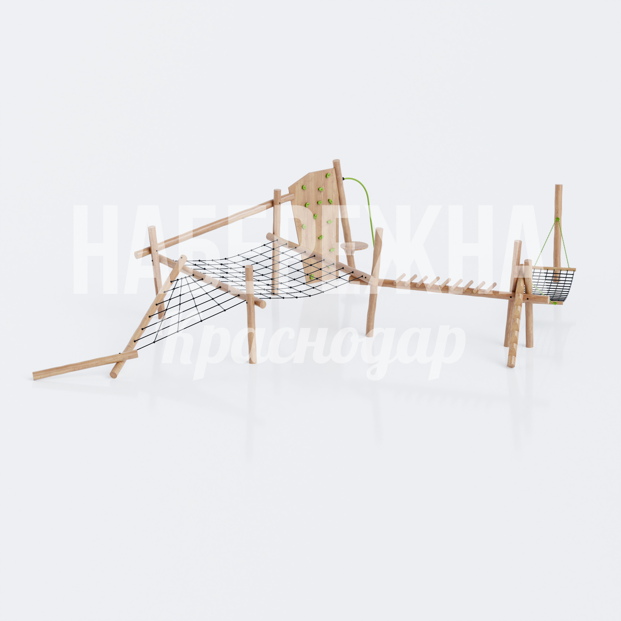 Канатный комплекс с детским скалодромом Kerum Канатный комплекс с детским скалодромом Kerum