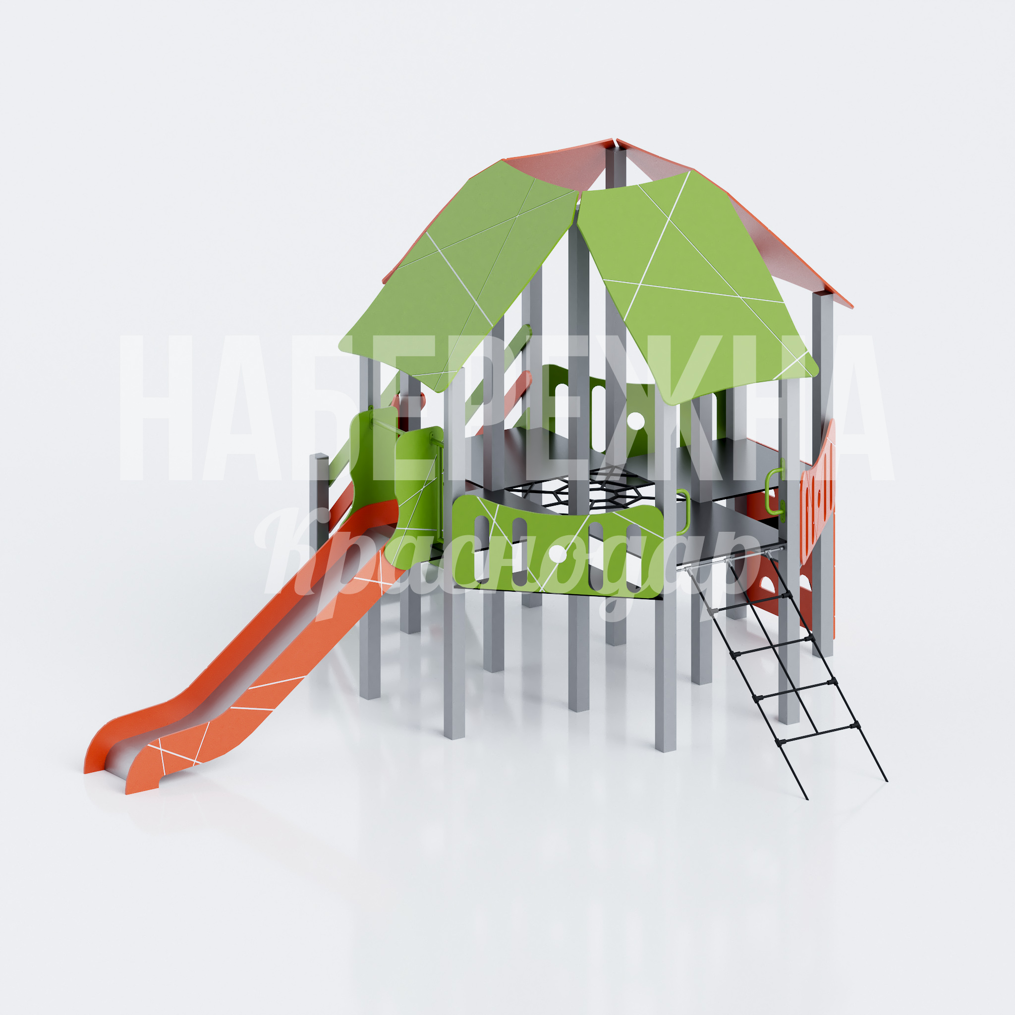 Детская горка с лазалкой Ruf