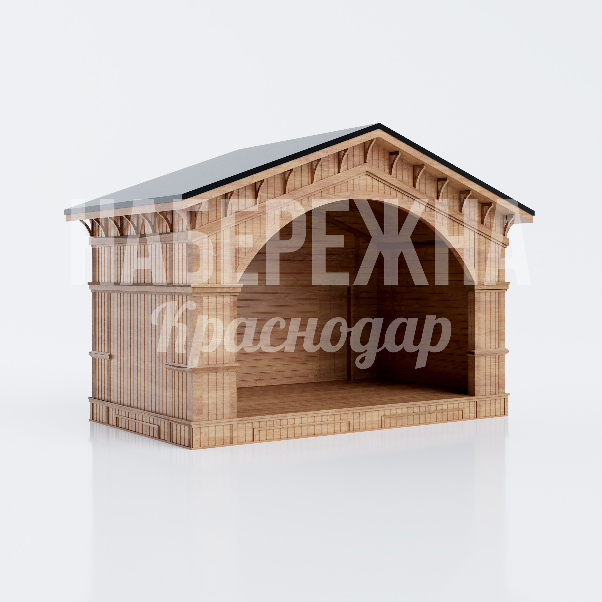 Парковая уличная сцена Sognee