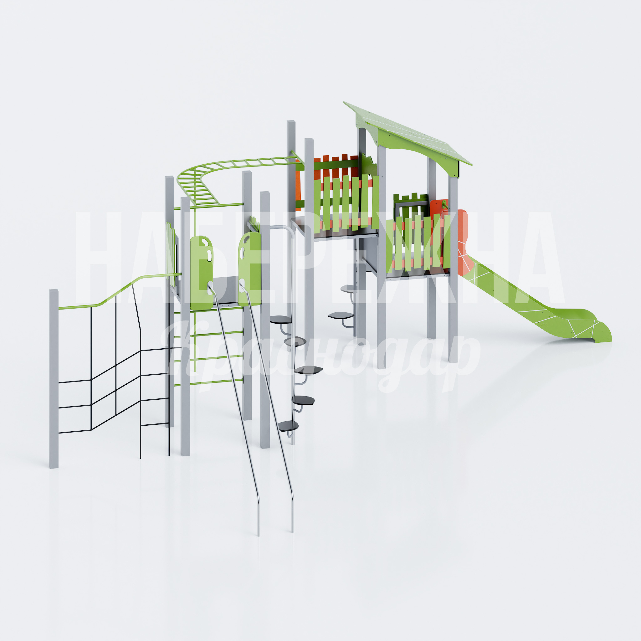 Детский игровой комплекс с лазалками Nisodyei
