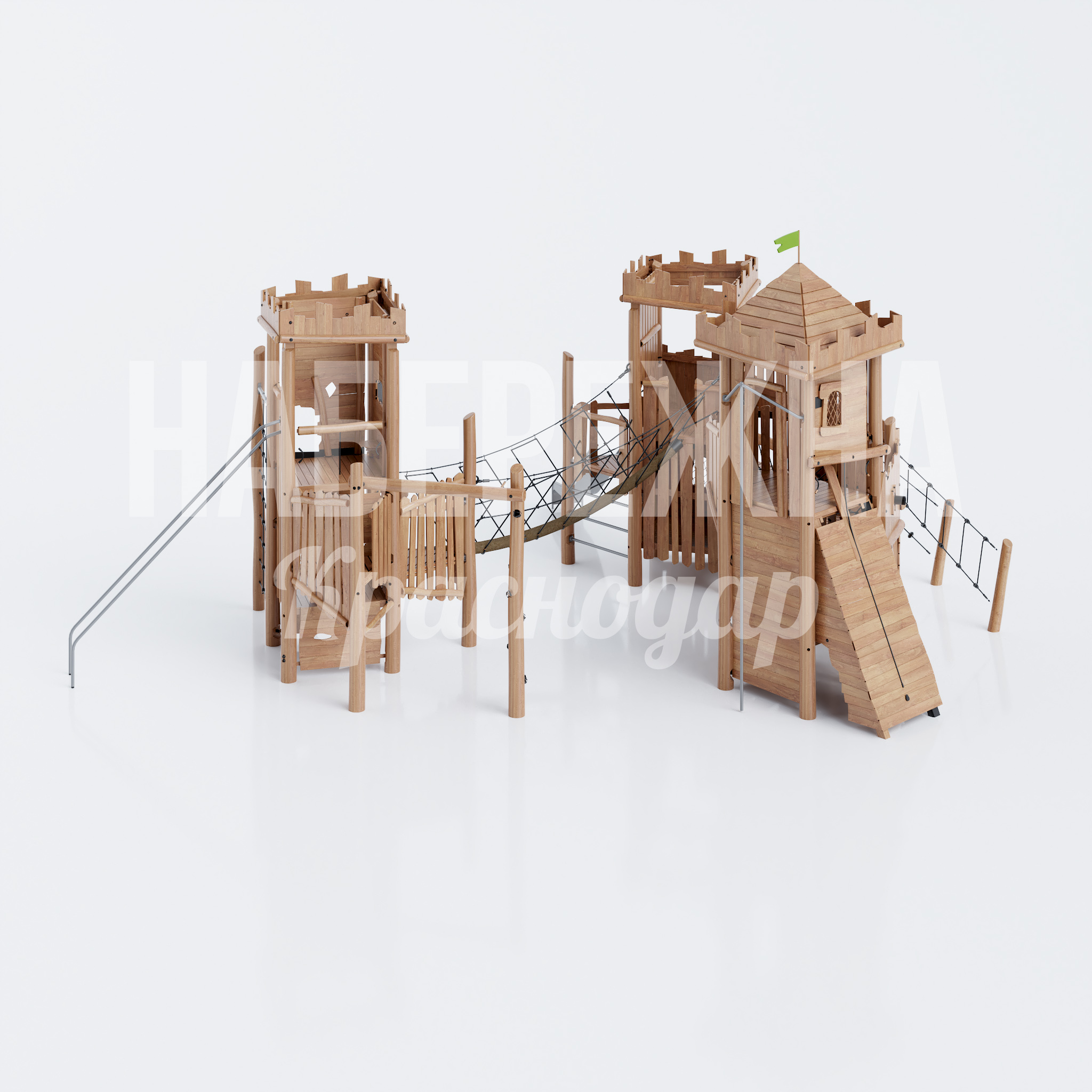 Игровой комплекс ЭКО Замок Ojermu