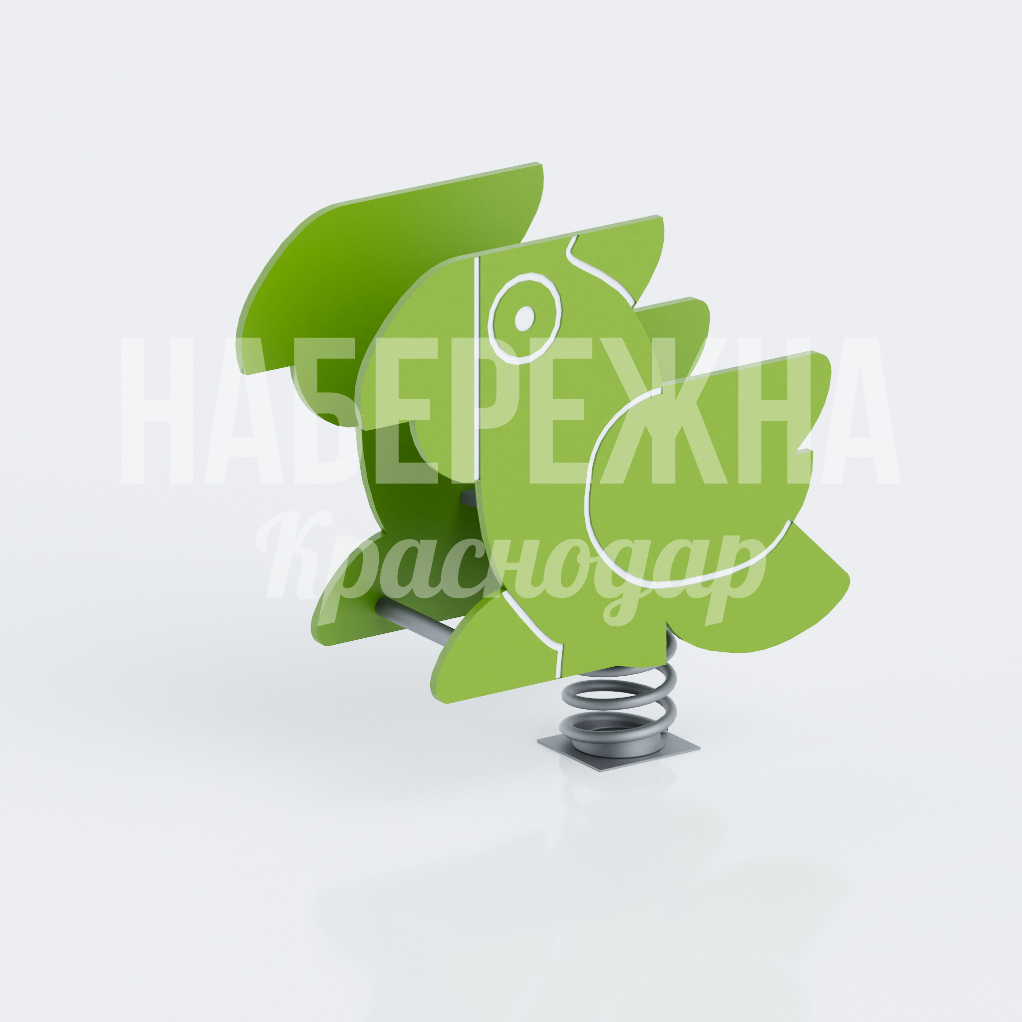 Пружинная качалка Попугай Pij