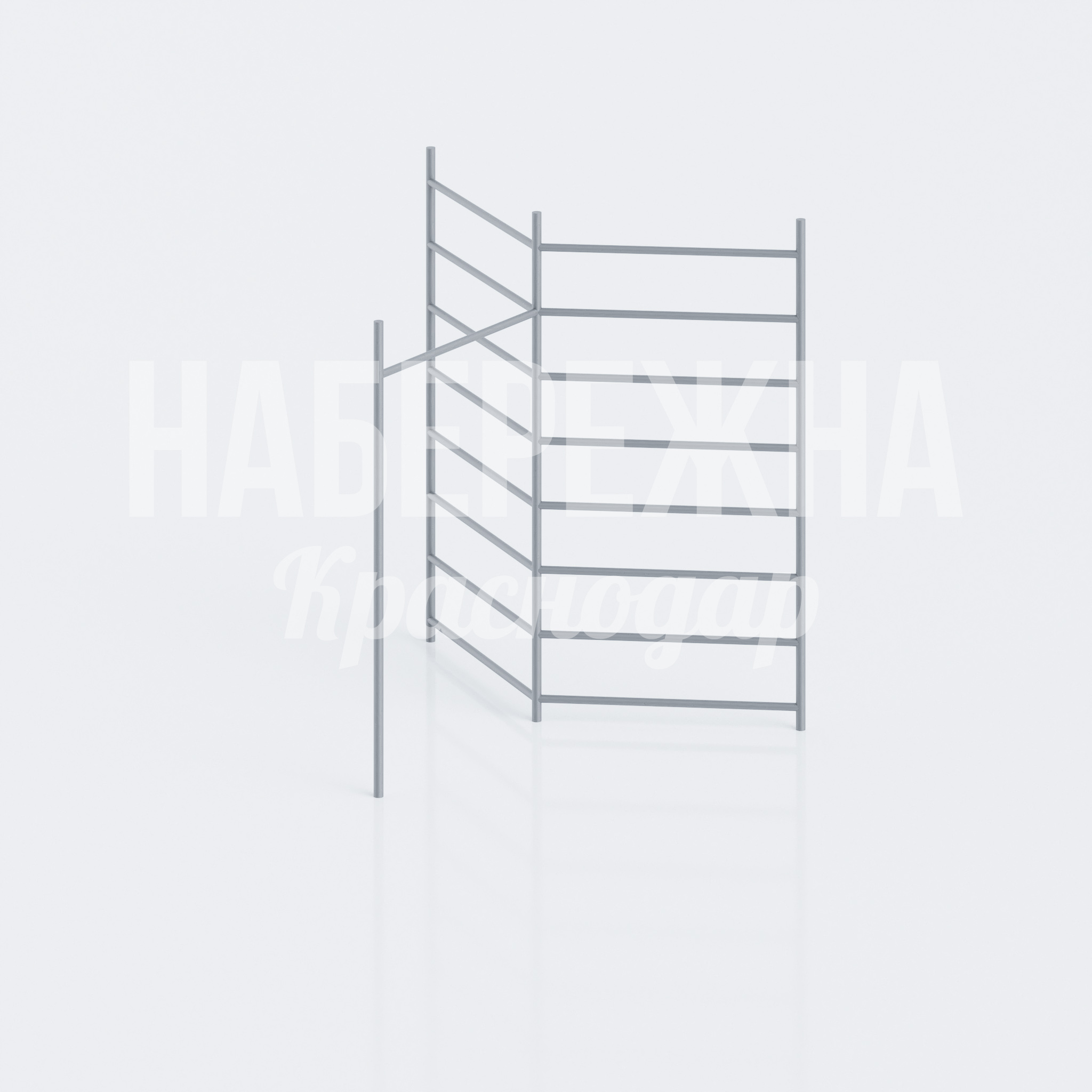 Угловая шведская стенка с турником Yogilca