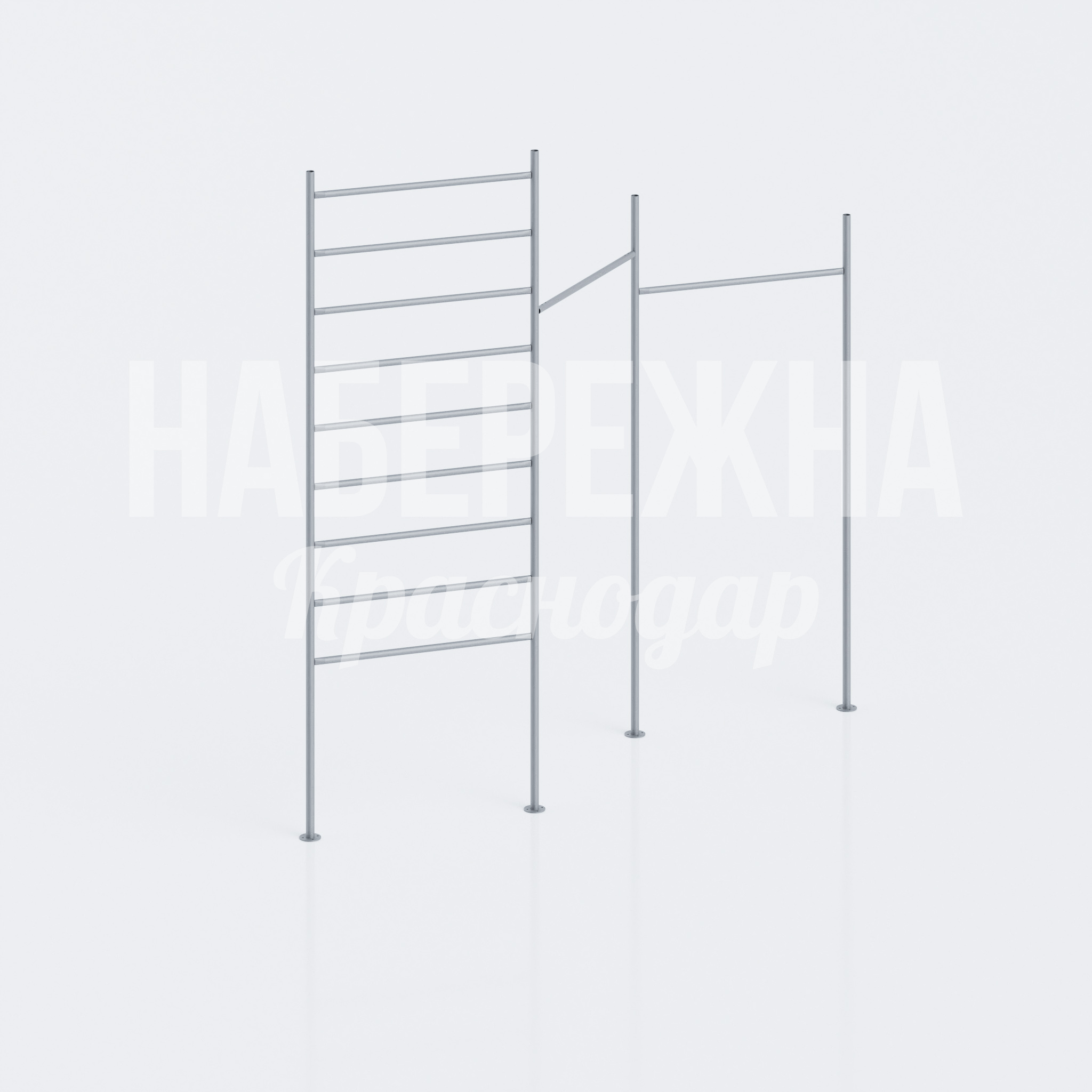 Шведская стенка с турниками Oancedåjbi