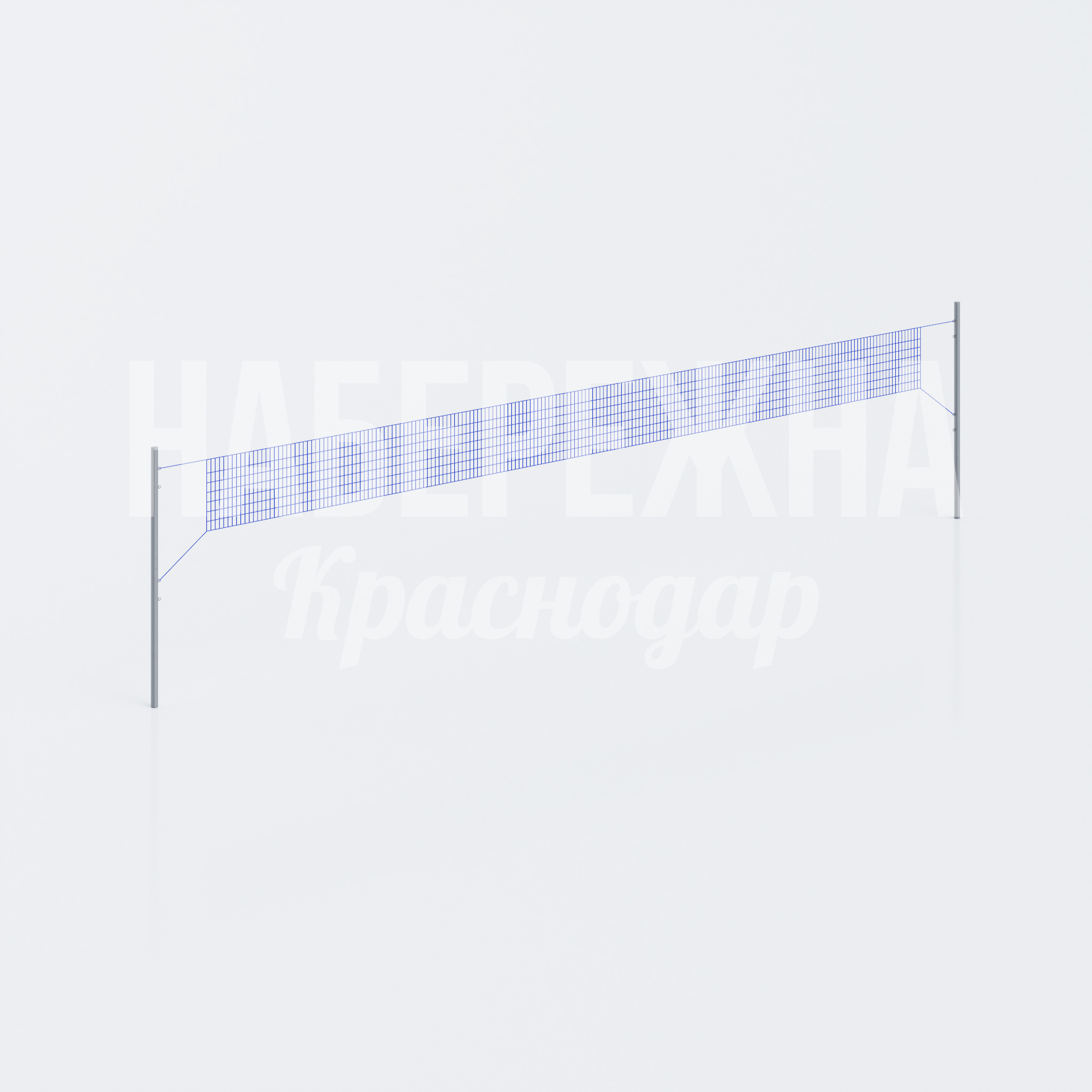 Стойки с сеткой для пляжного волейбола Tutölå 