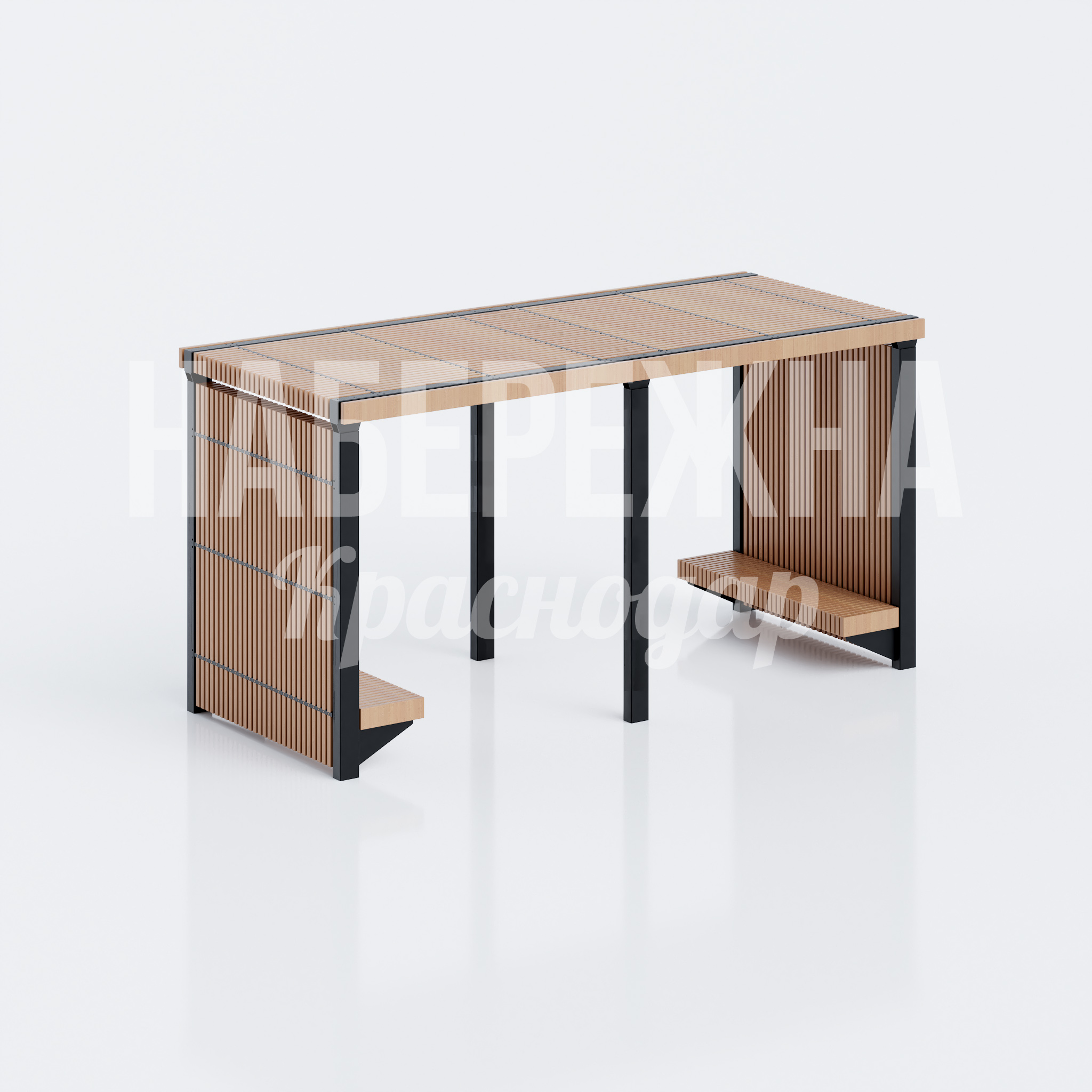 Беседка прямоугольная Unnuttol