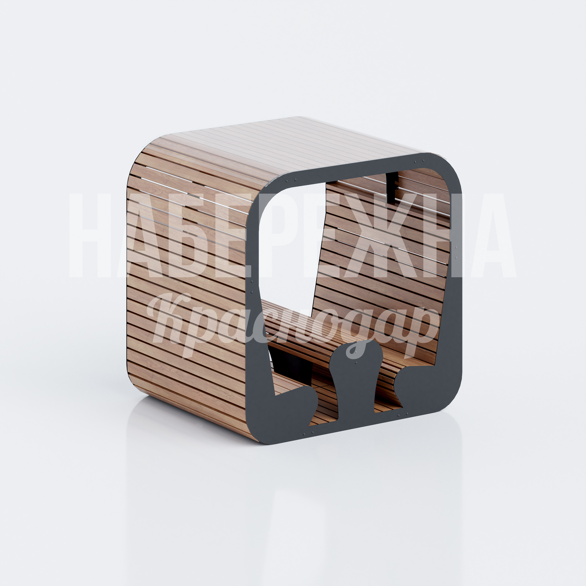 Мини-беседка с глухими спинками Ehso