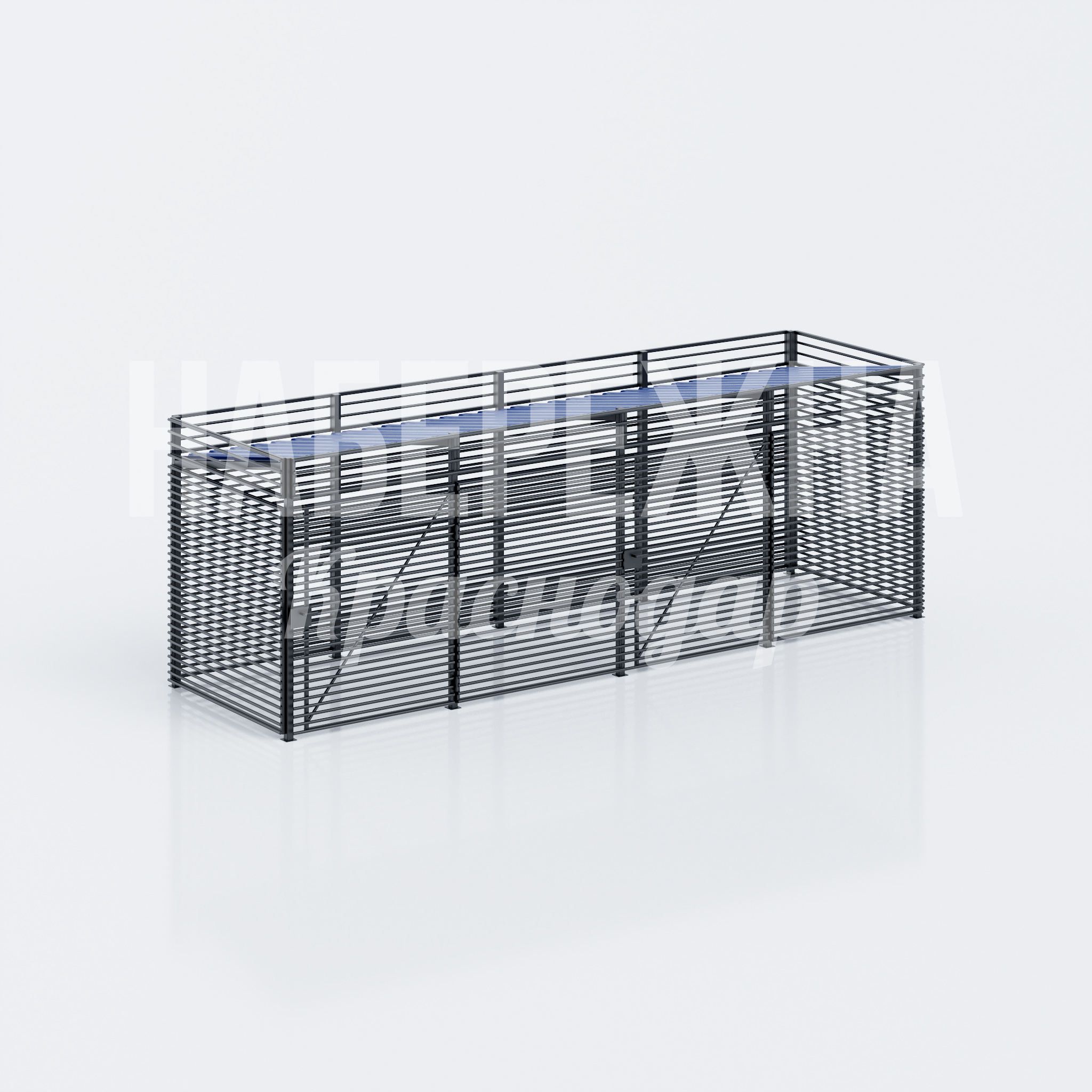 Ограждение площадки ТБО Såu