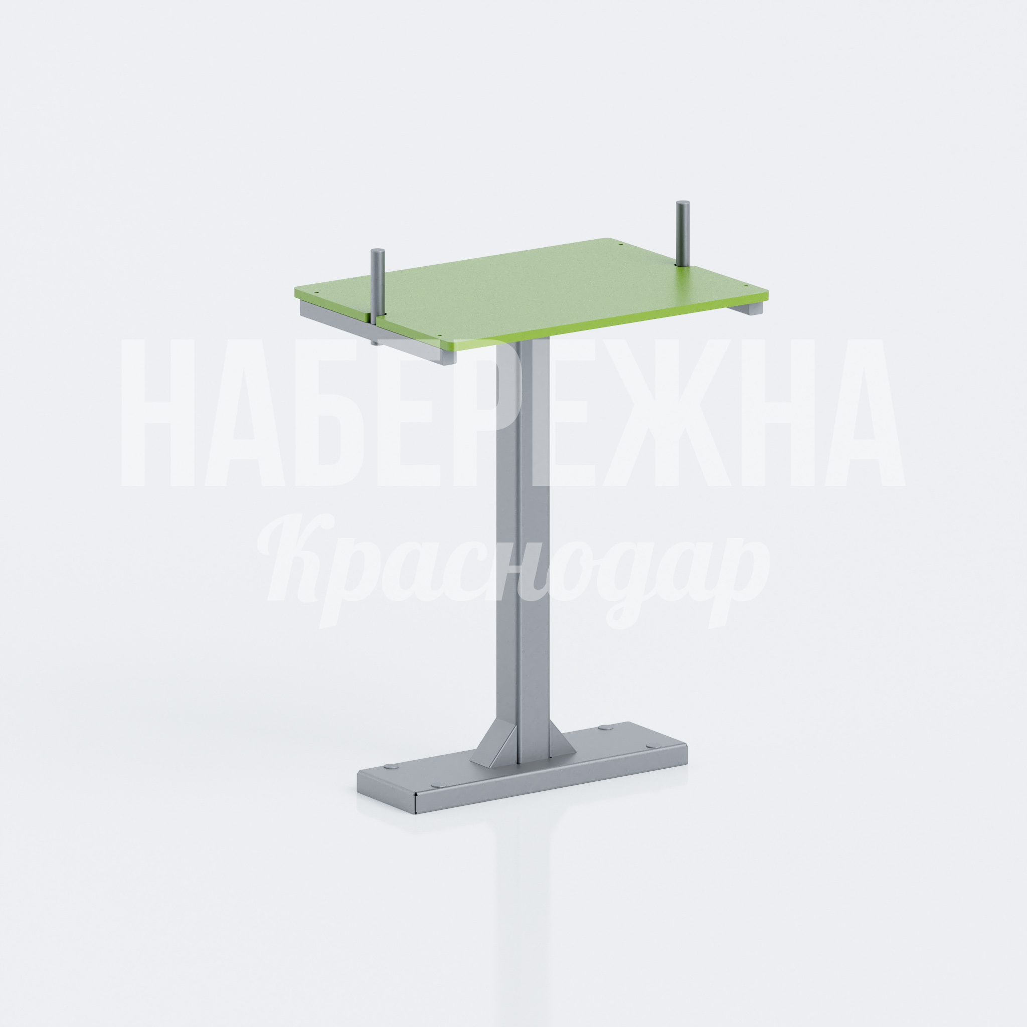 Антивандальный уличный стол для армрестлинга