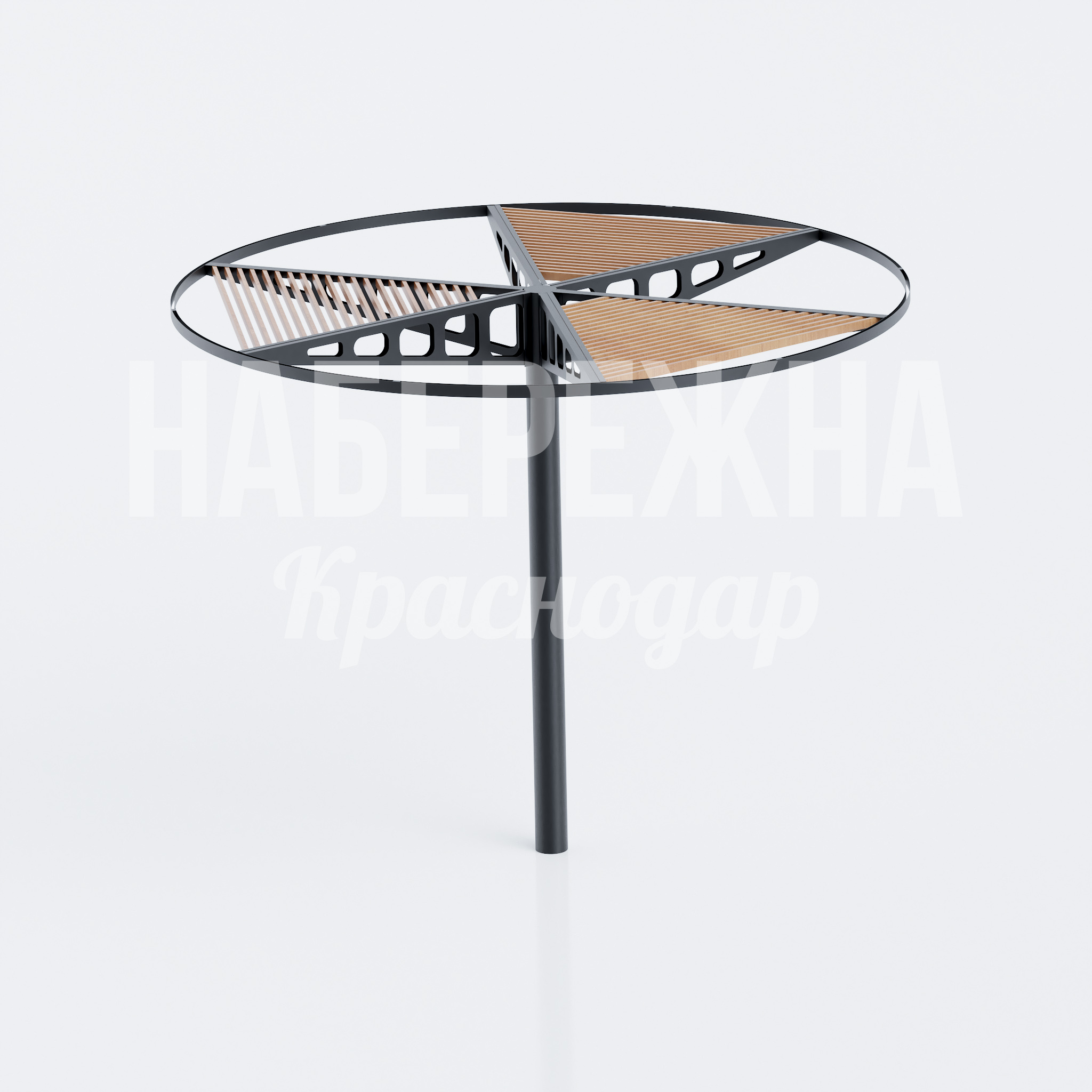 Навес от солнца радиусный Ayganle