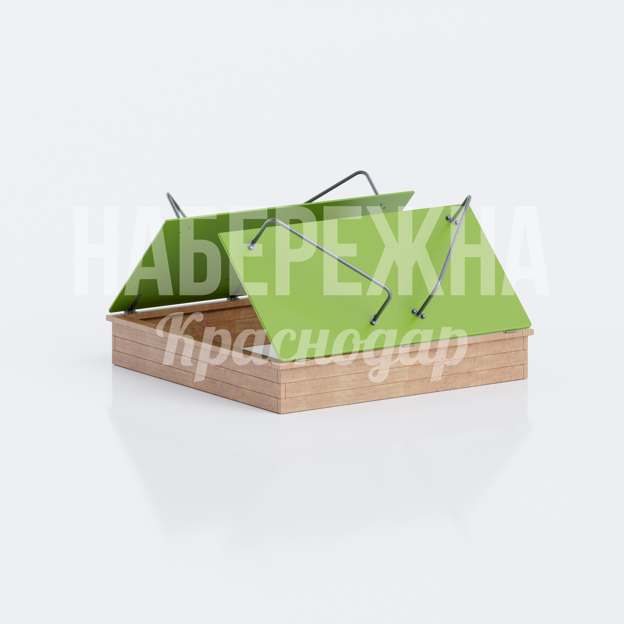 Детская песочница с крышкой Löruo