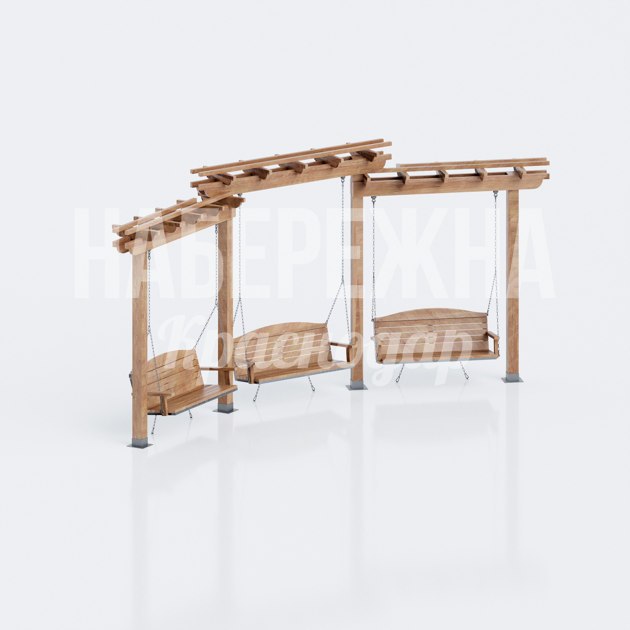 3-ех сегментные качели Oivmitro