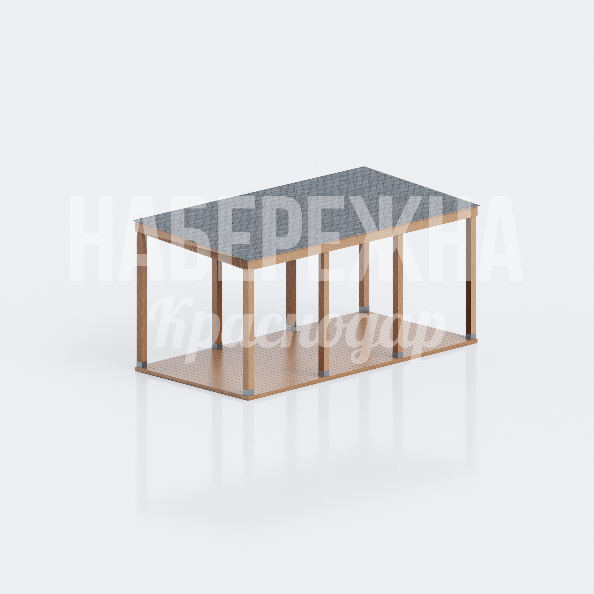 Деревянная веранда Mirjeh