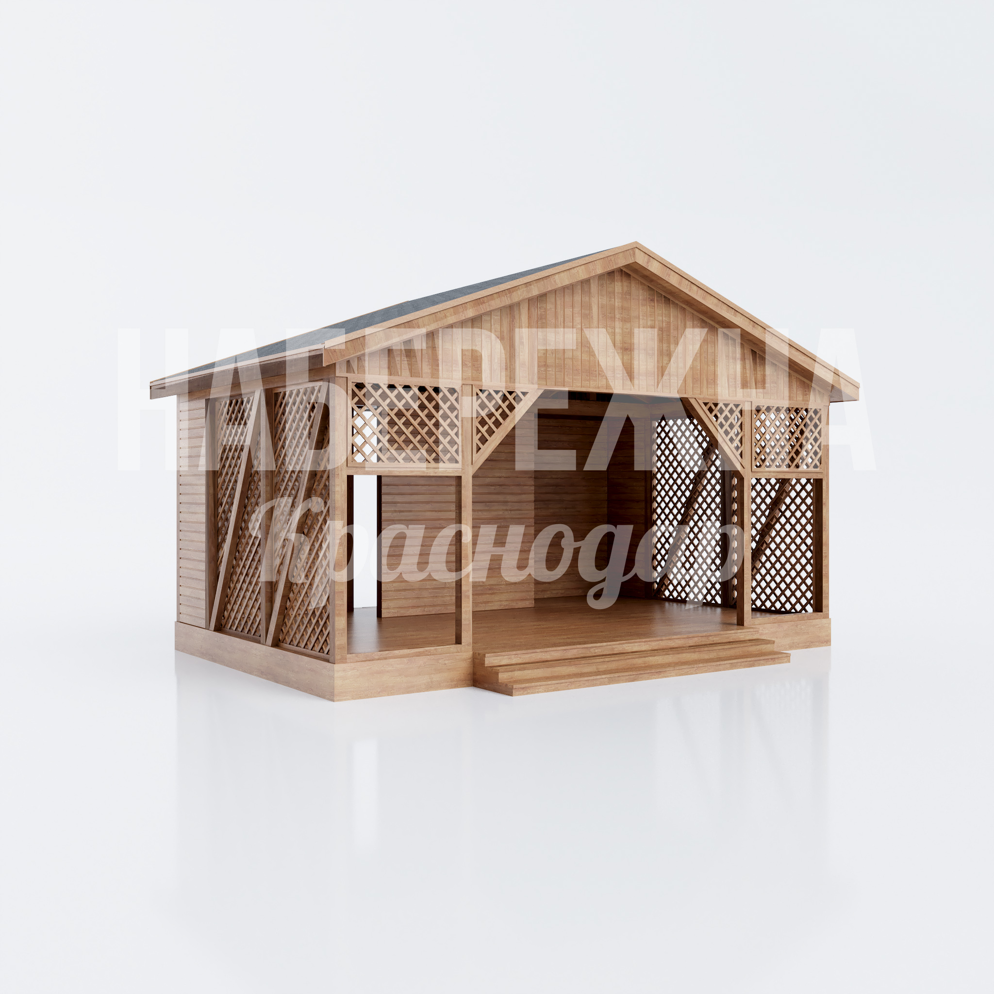 Уличная сцена из дерева Susug