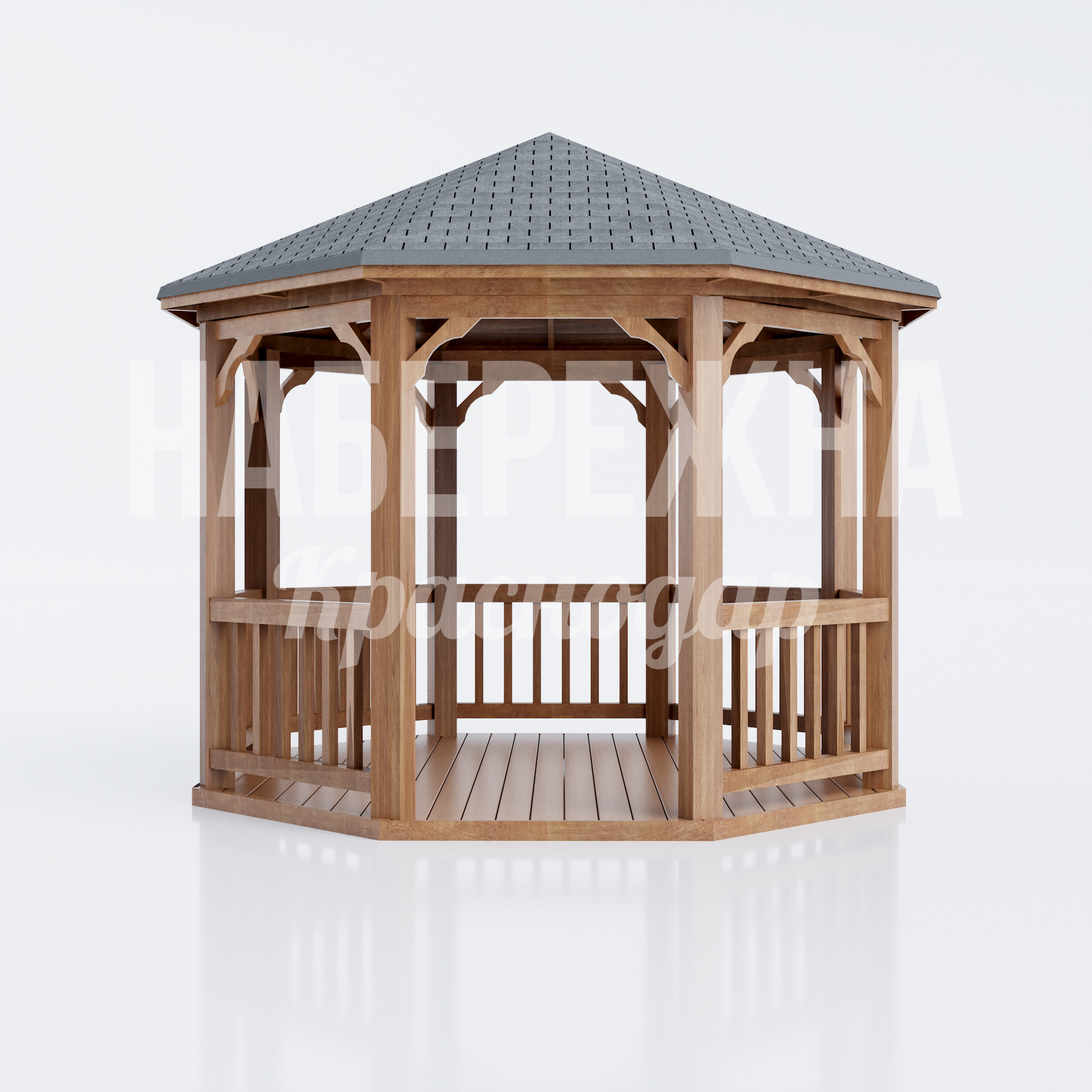 Ротонда деревянная Hogte