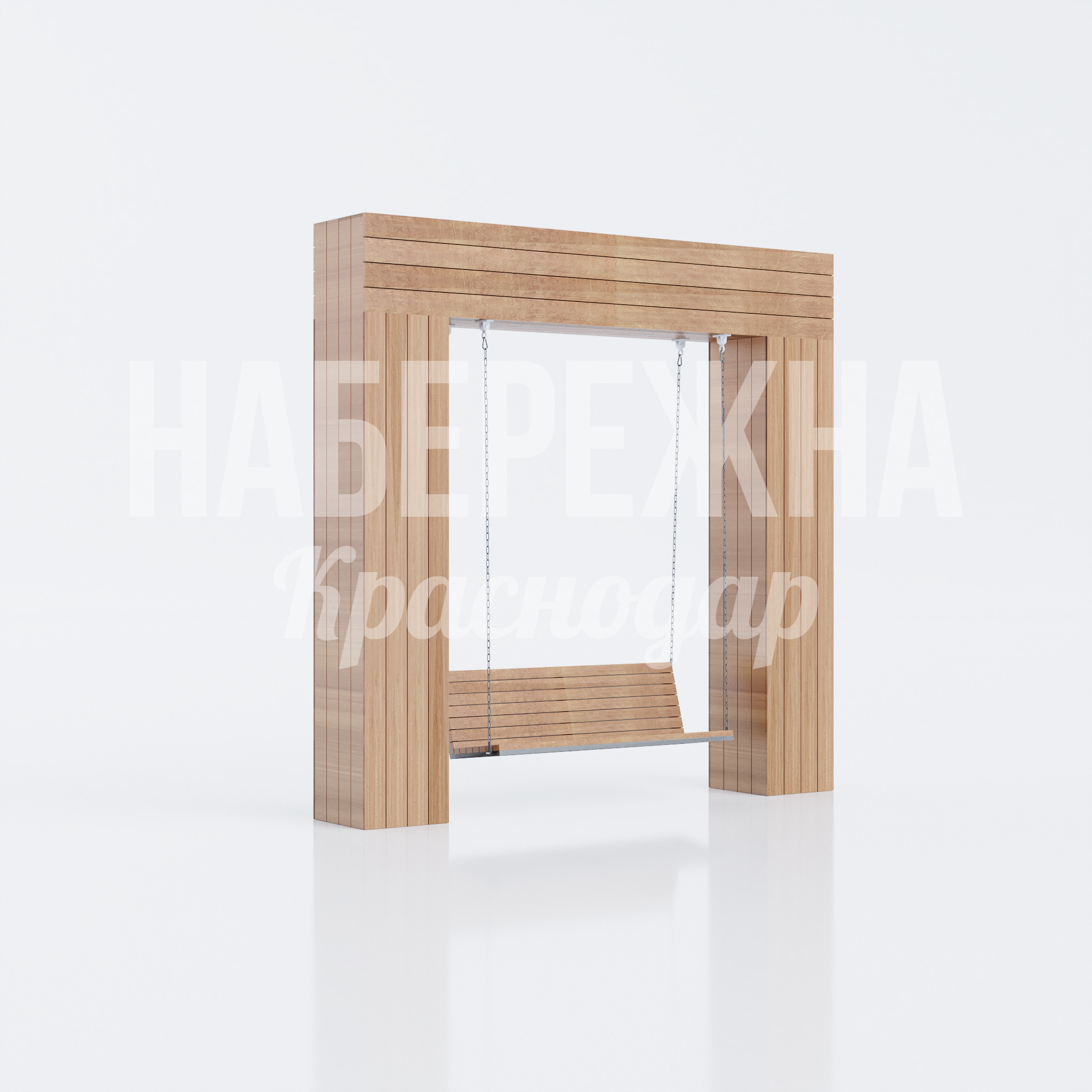 Качели из дерева Ejkavu