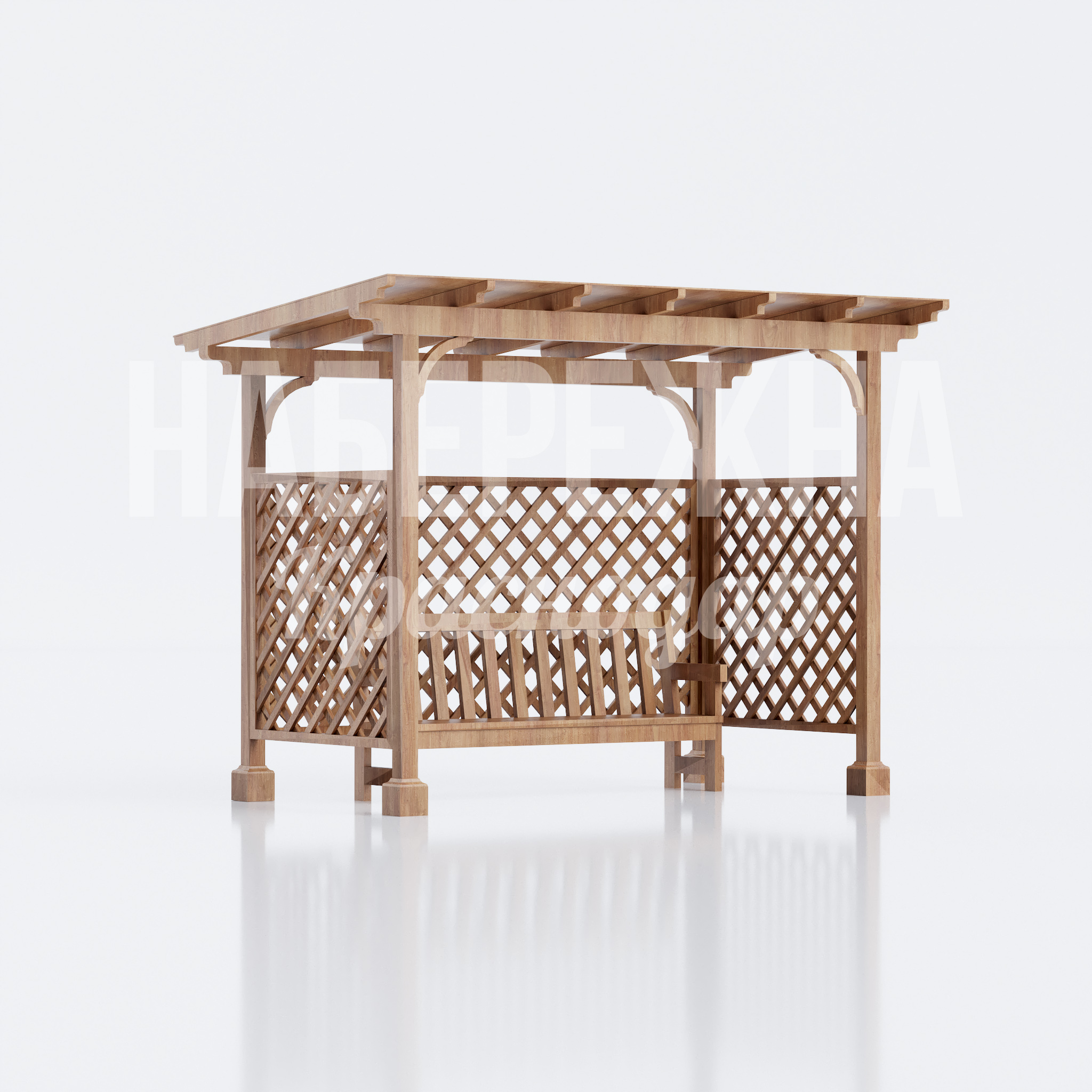 Качели из дерева Sihgorvo