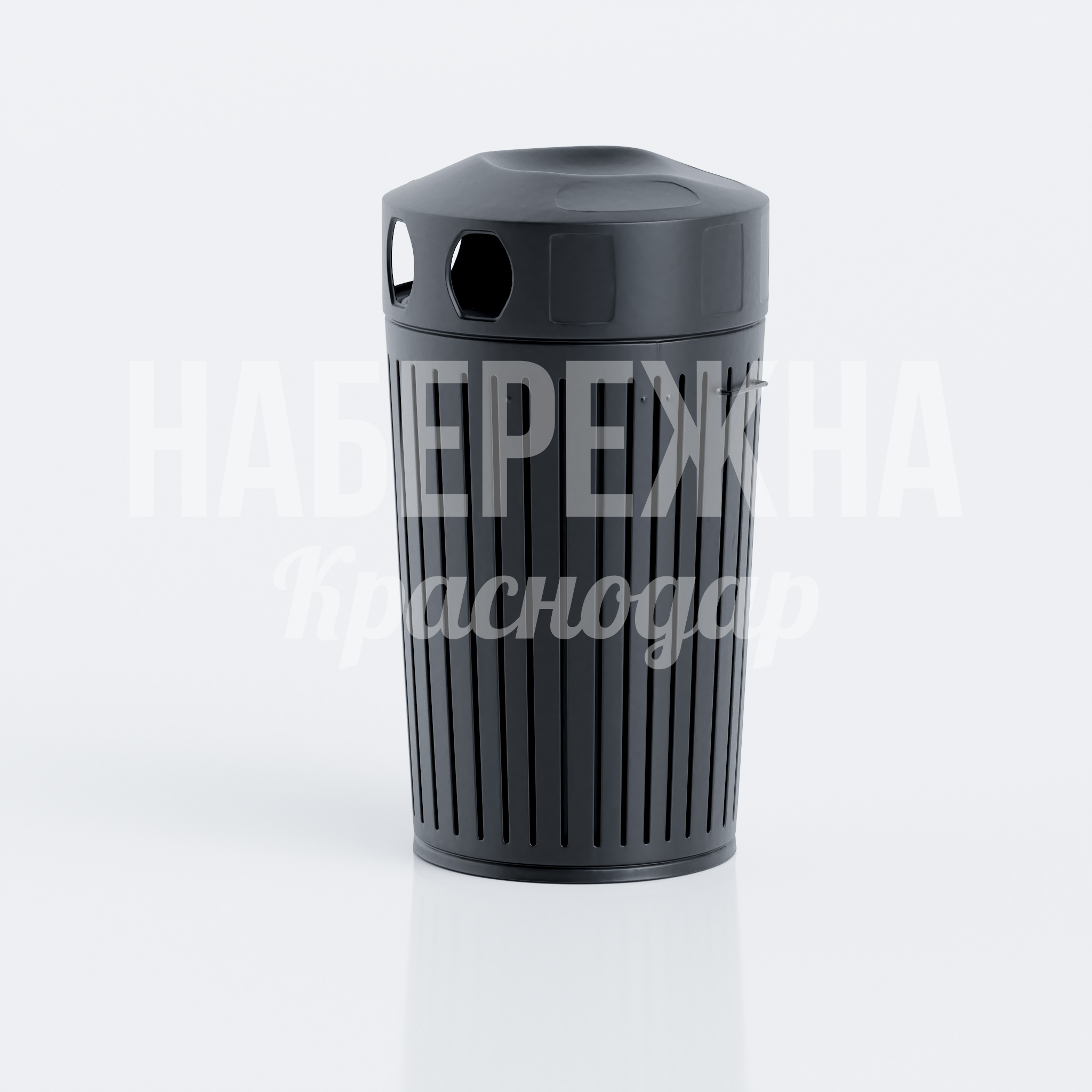 Урна из нержавеющей стали Ahtai