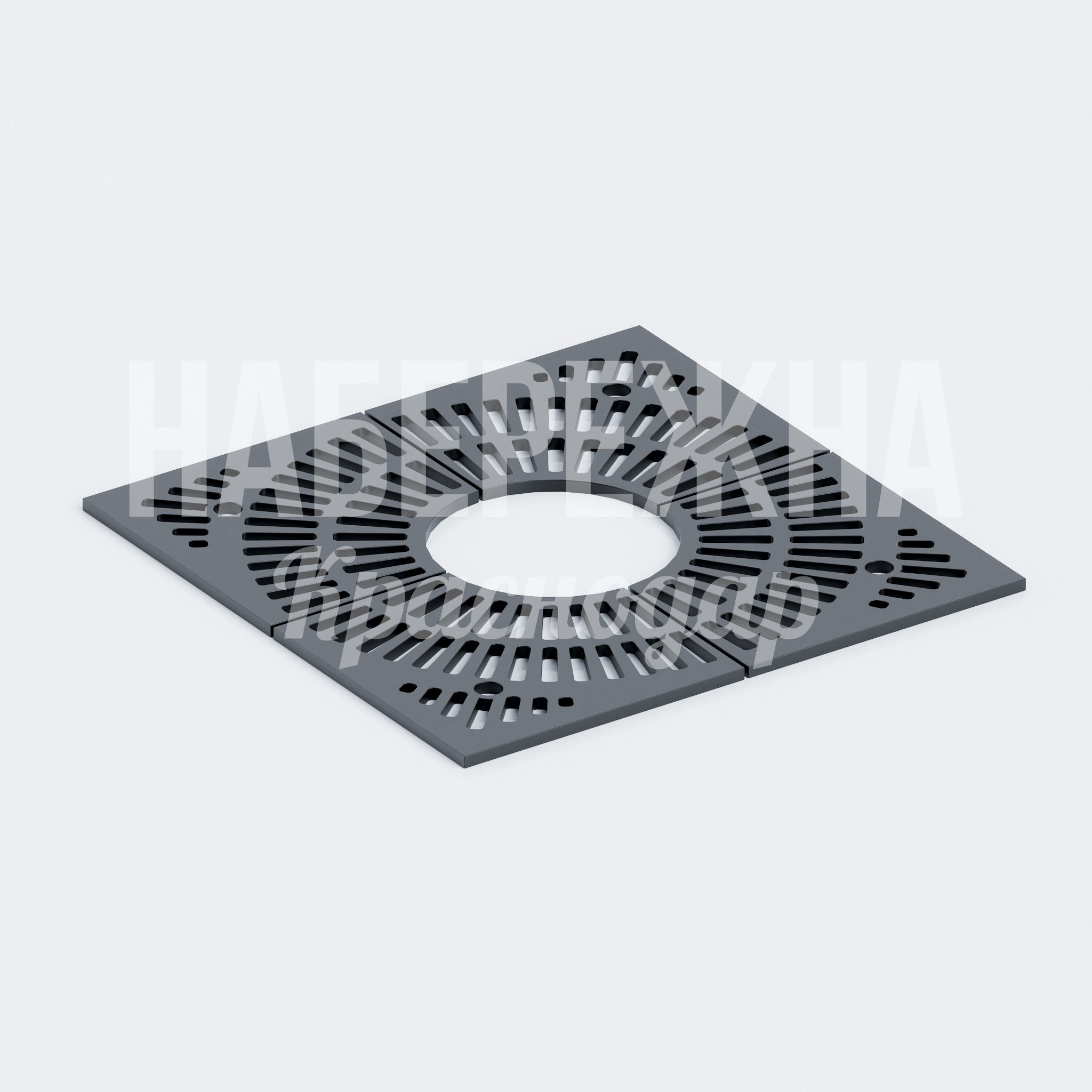 Квадратная приствольная решетка Mikyoi