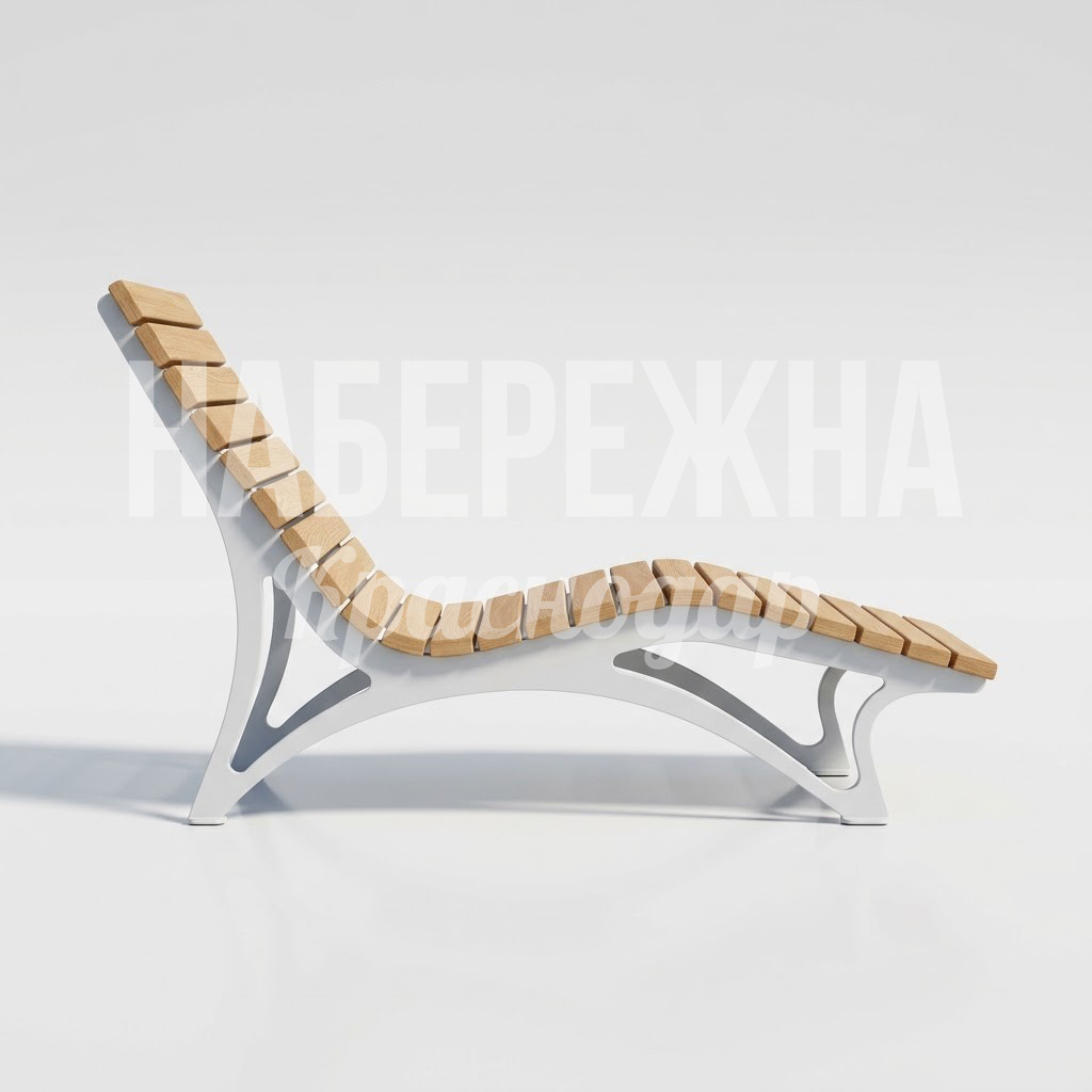 Лежак для парка Föuf