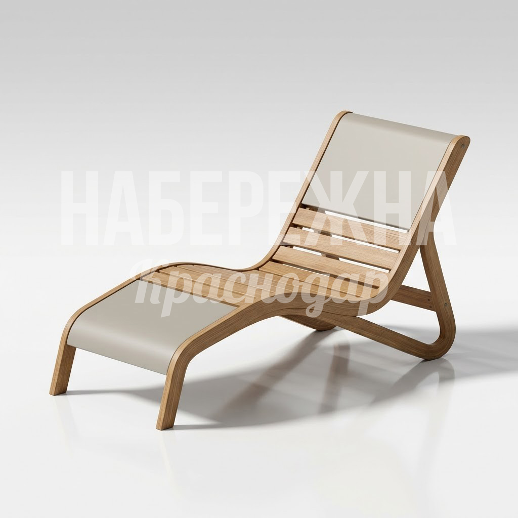 Лежак деревянный Yötme