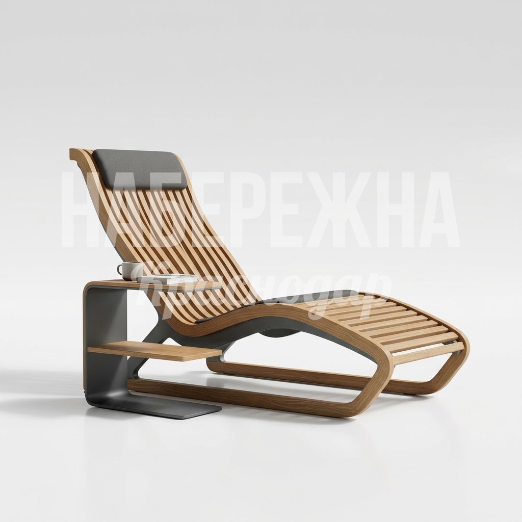 Лежак деревянный Civdi