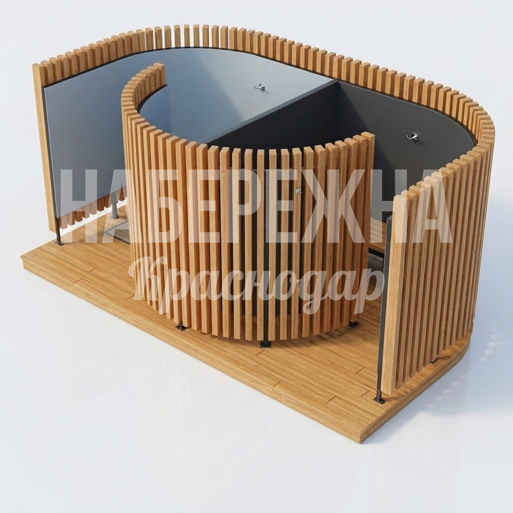 Кабинка для переодевания для городского пляжа Setyufcö