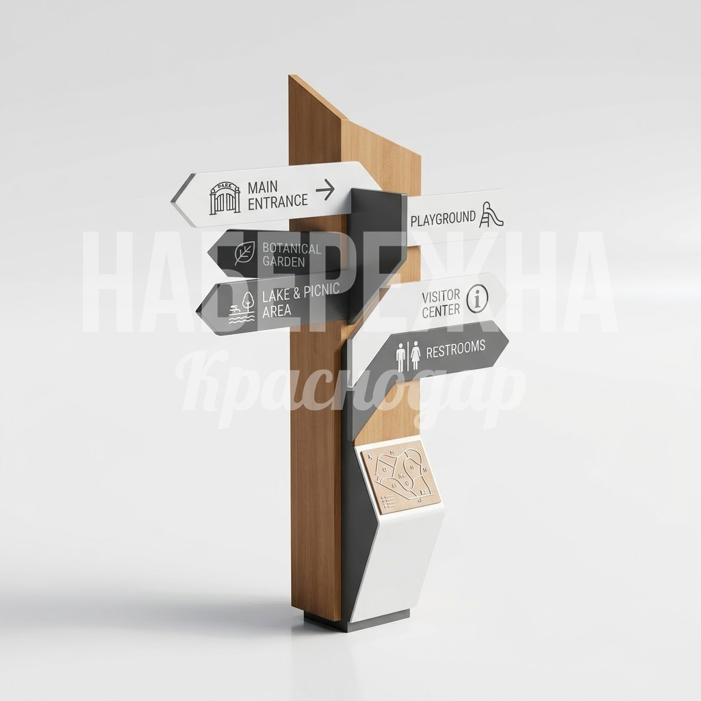 Парковая навигация со стрелками Lumhå