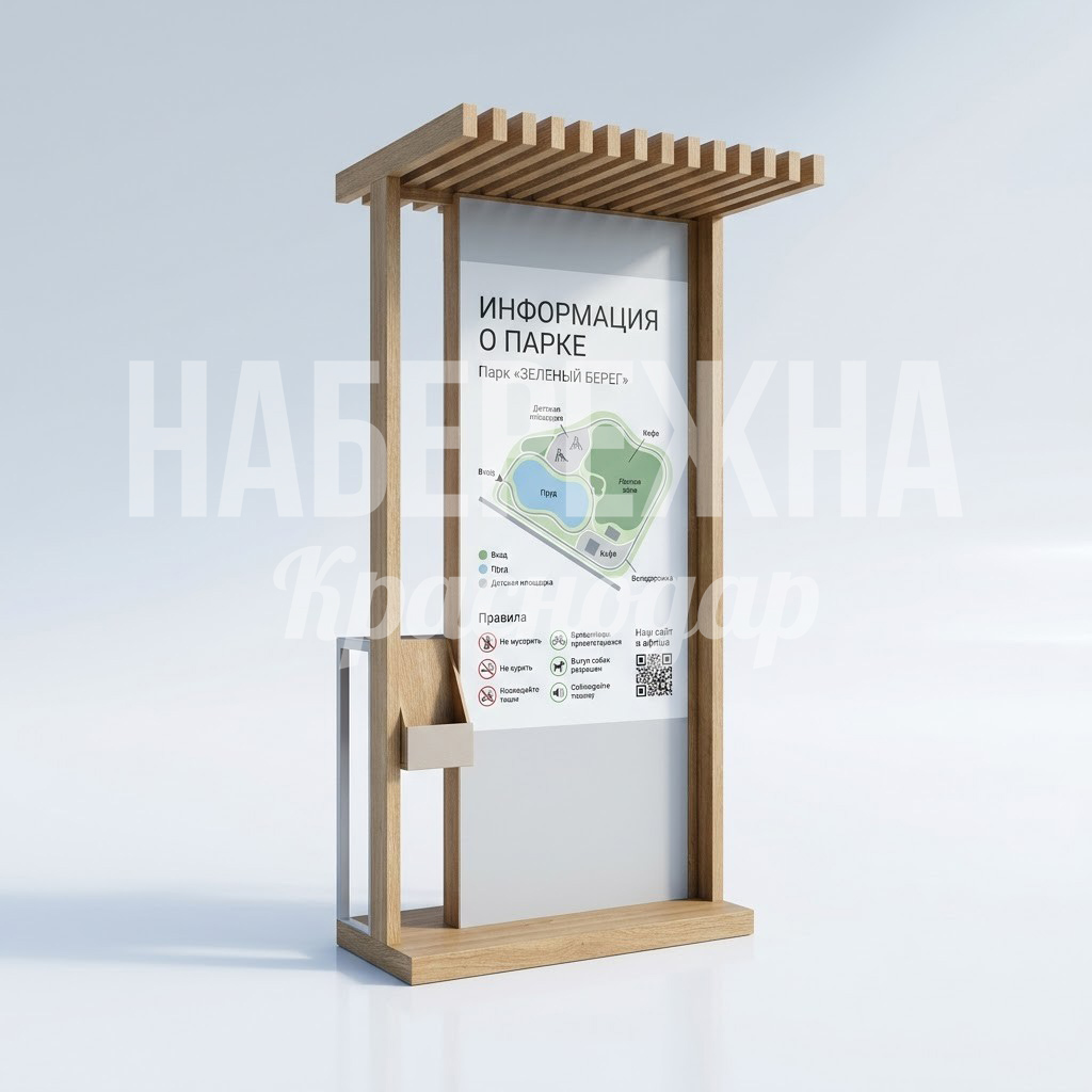 Информационный стенд парковый Tafgoyha
