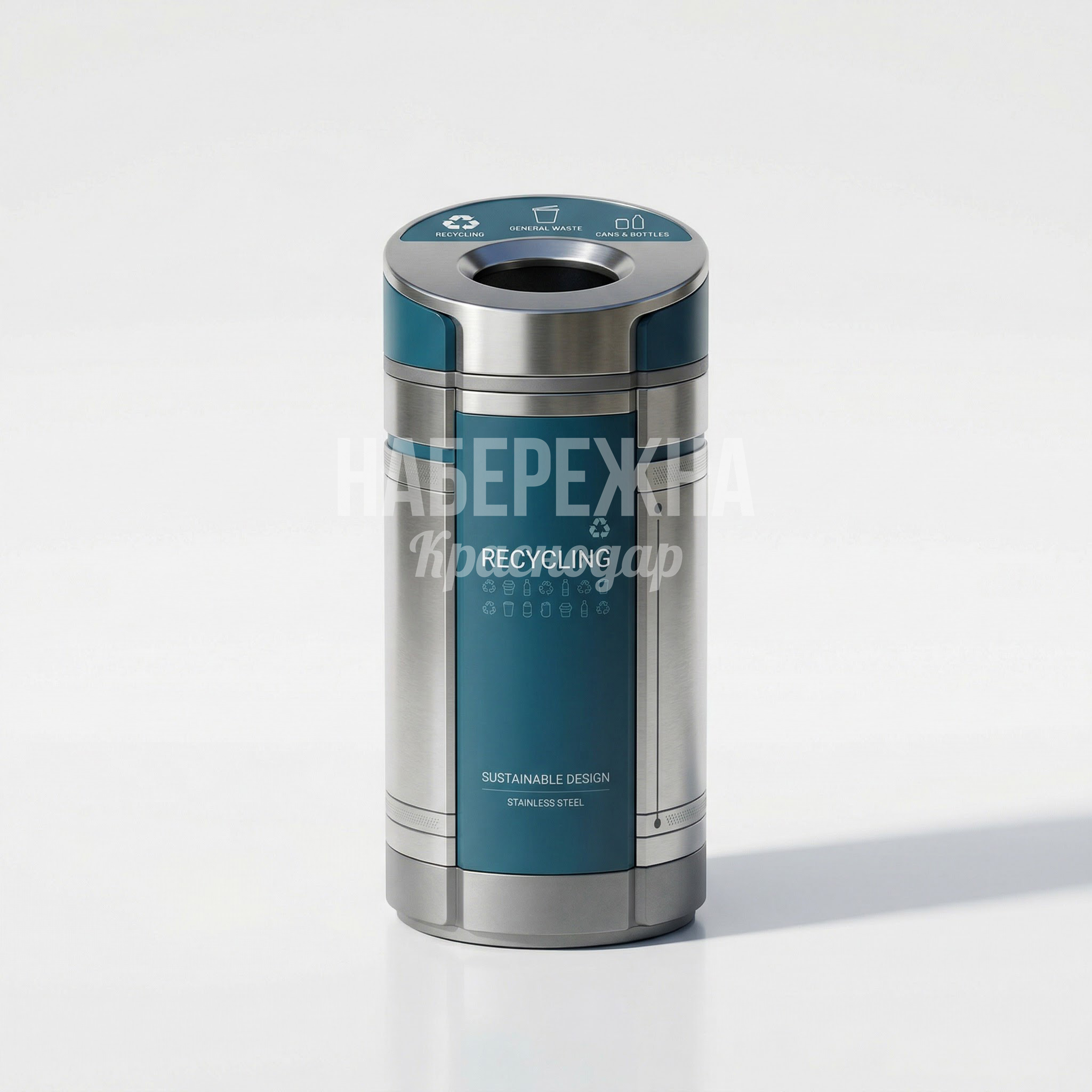 Урна из нержавейки для парка Venåusrö