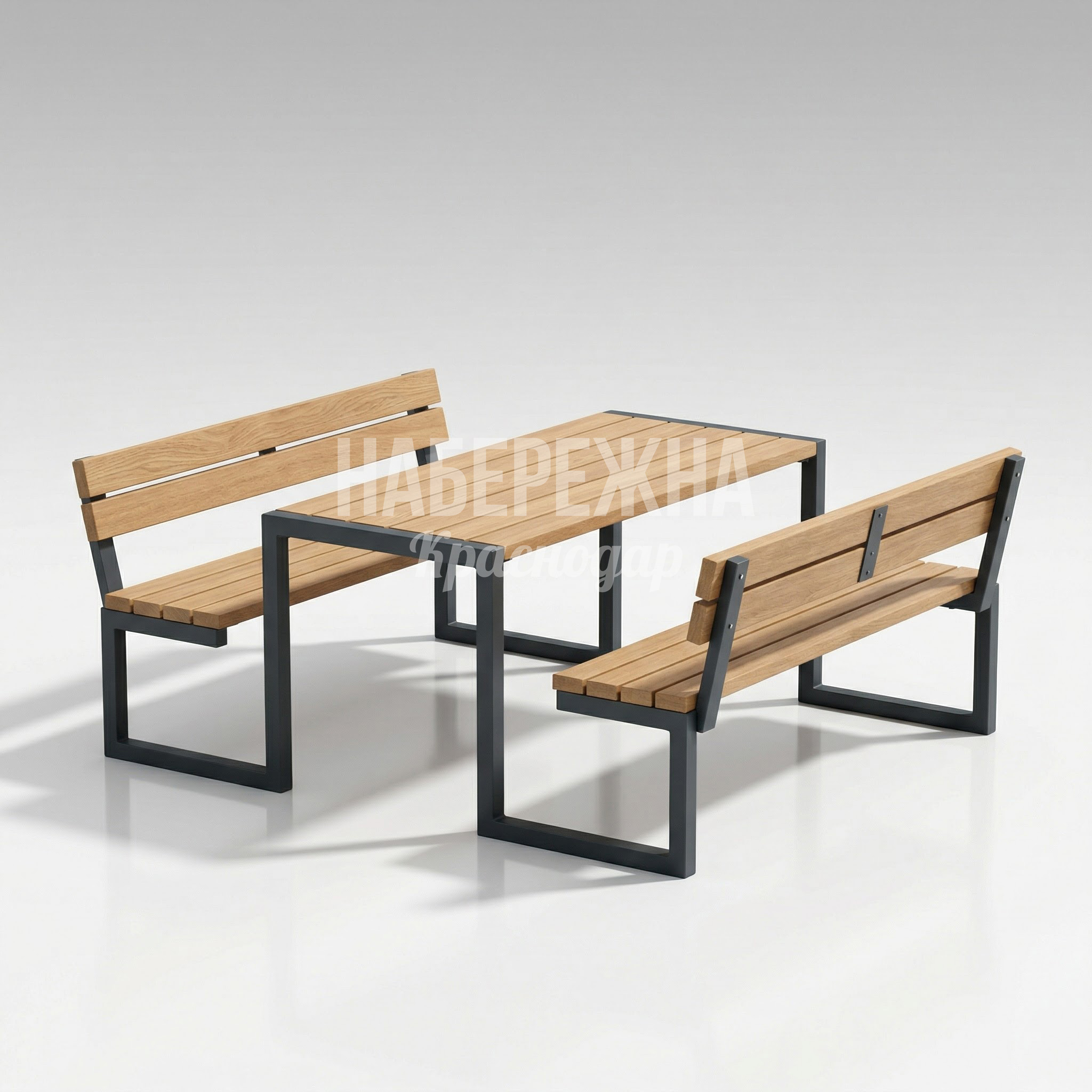 Уличный стол с лавочками для отдыха Cåbya