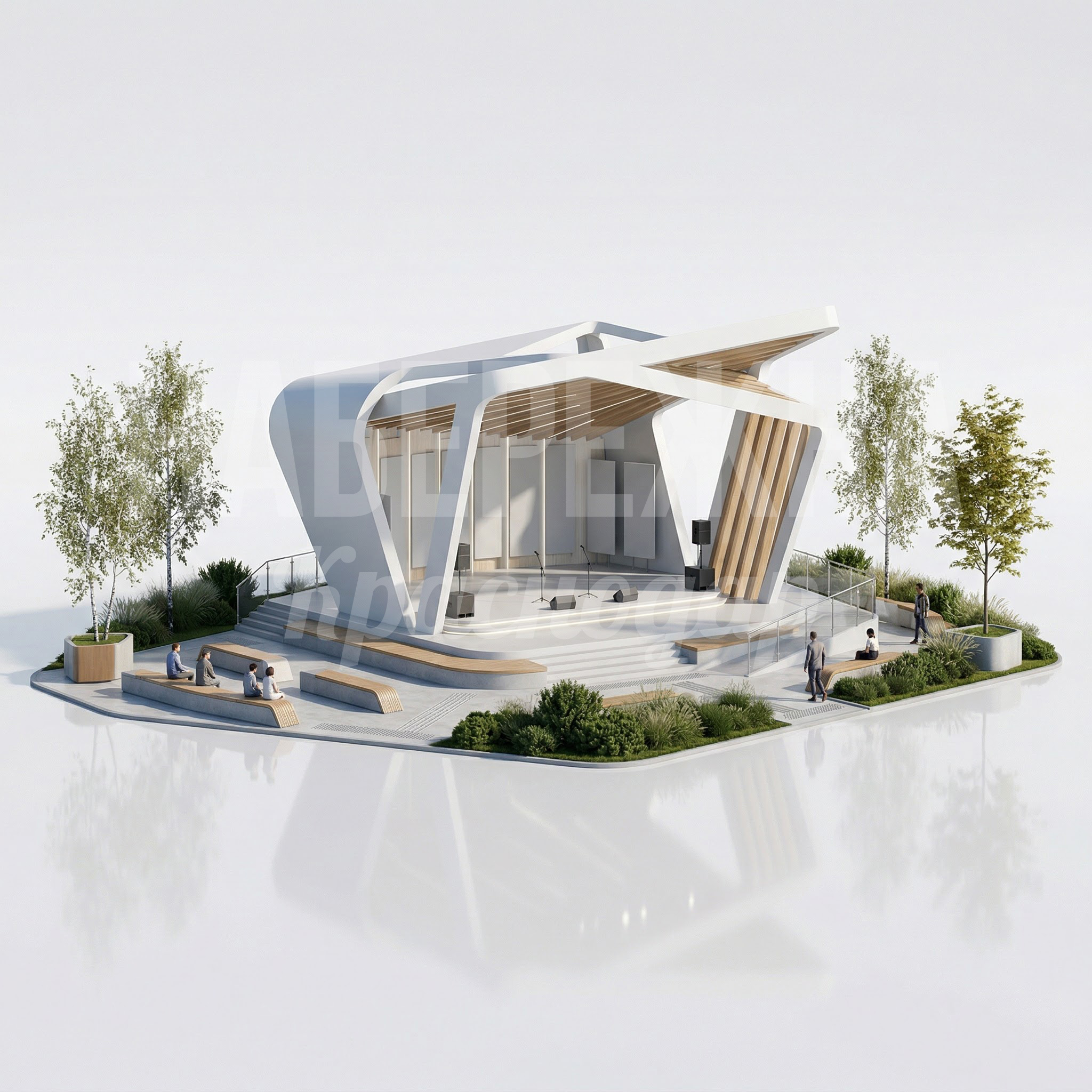 Уличная сцена Luunugbo