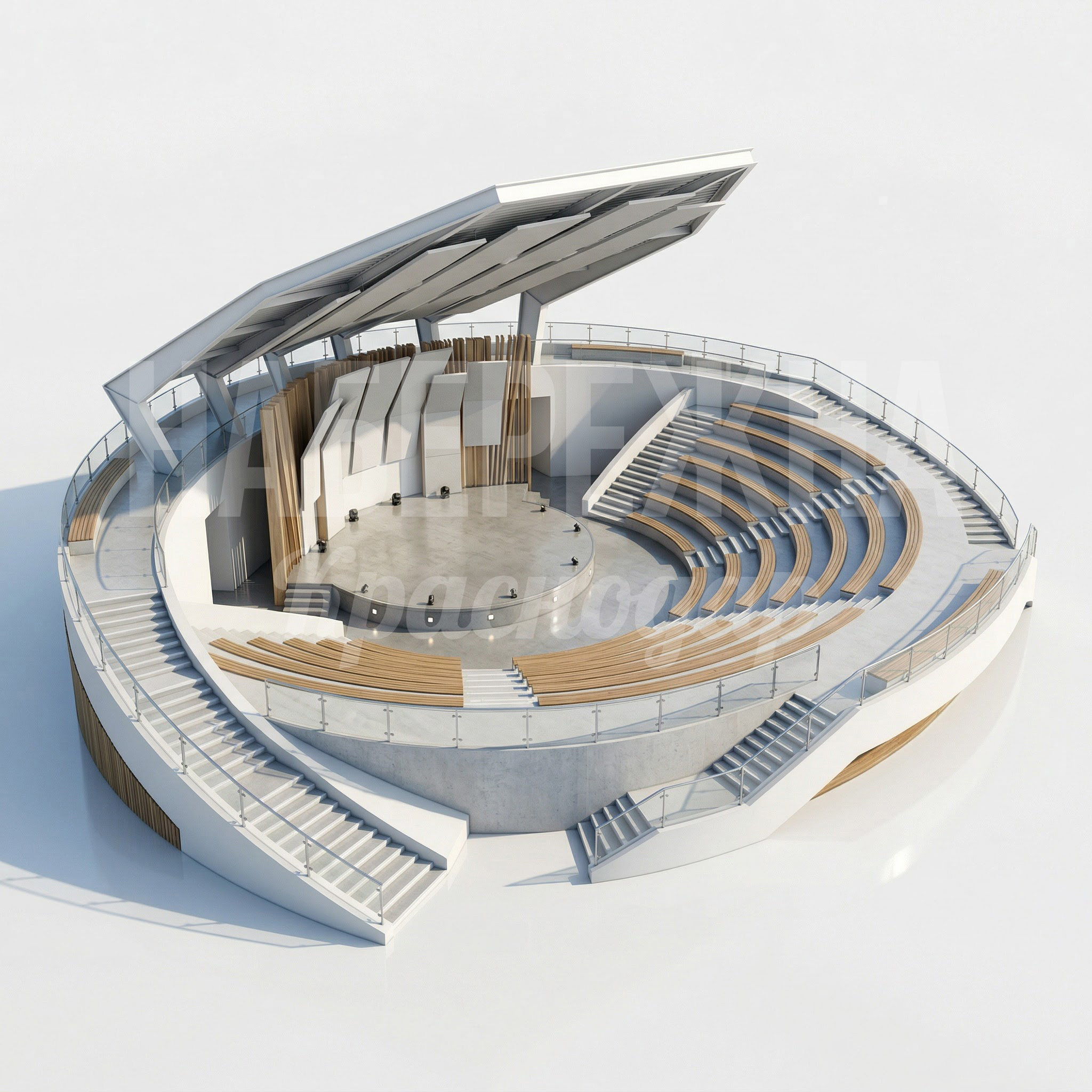 Амфитеатр и сцена Fimtit