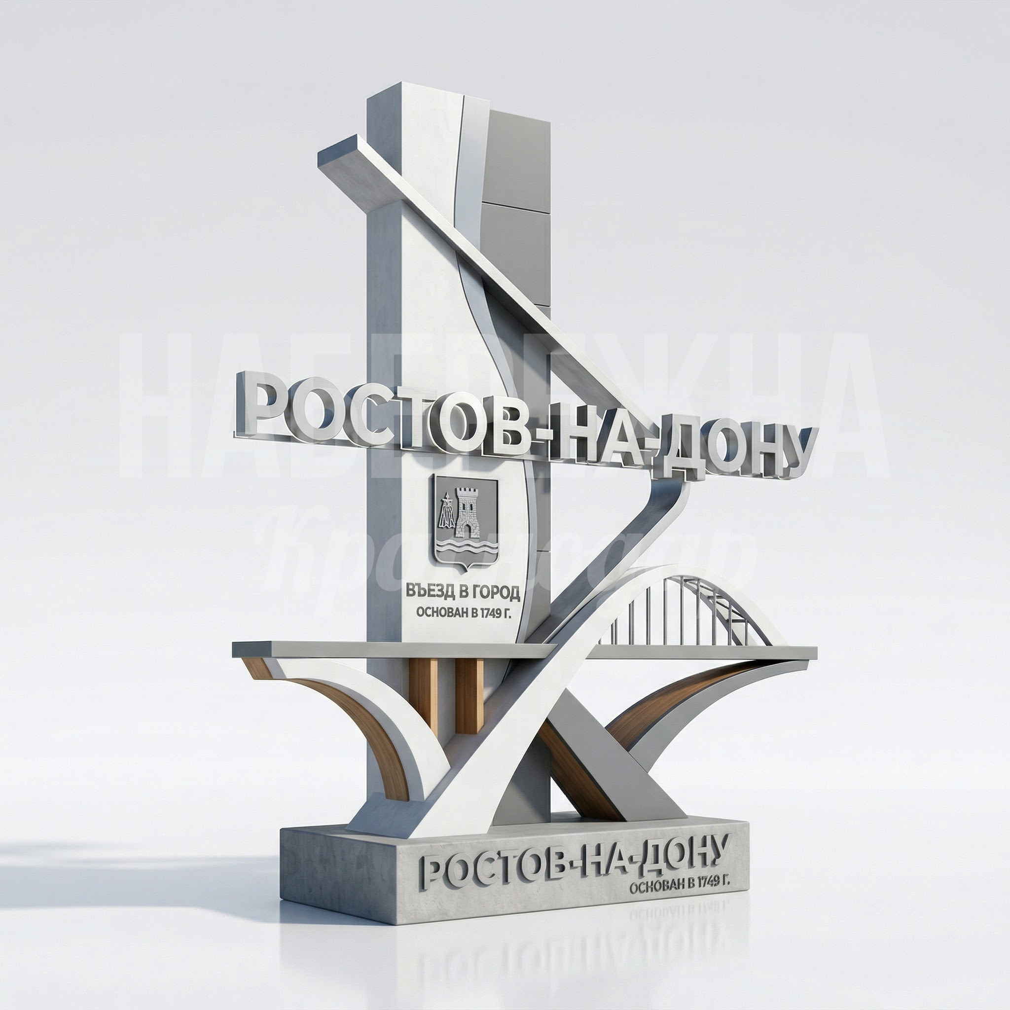Въездная стела для Ростова-на-Дону