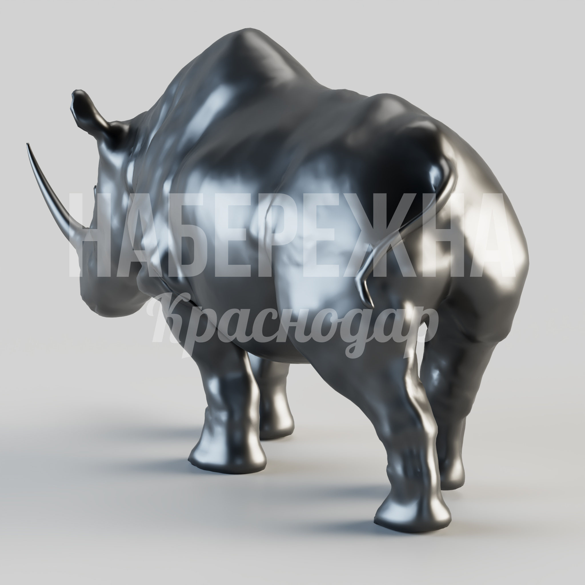 Носорог Fojsai — купить, MTF-22.004 | Набережна Носорог Fojsai - заказать, Животные, Металл