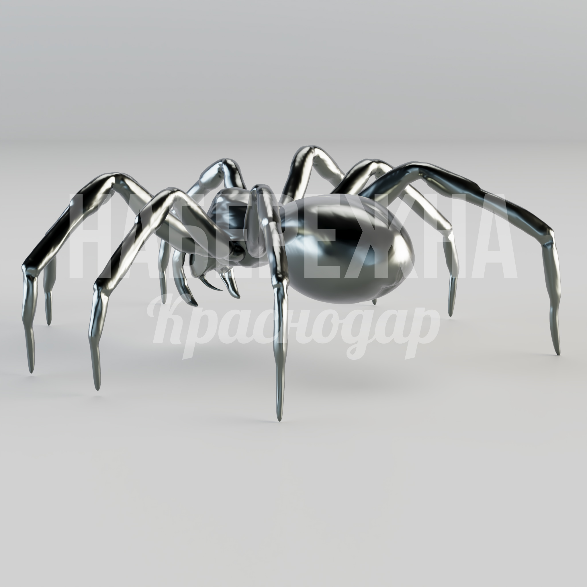Металлическая фигура паука Tåof - заказать, Насекомые, Металл