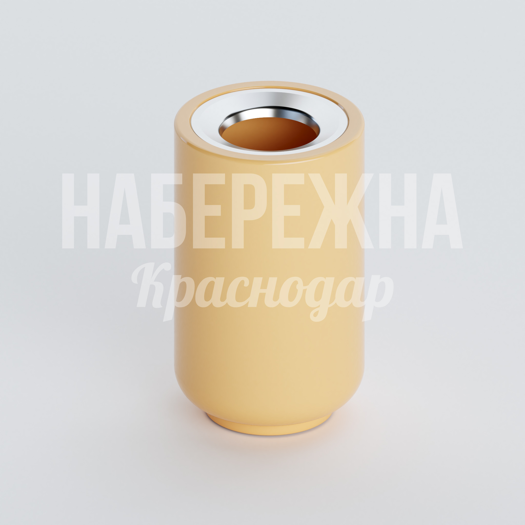 Урна Yeipoåd — купить, NUR-20.003 | Набережна Урна Yeipoåd 600x600x900 мм. NUR-20.003 Урна с внутренним металлическим контейнером объёмом 50 литров. Корпус окрашивается в любой цвет RAL, устойчив к осадкам.