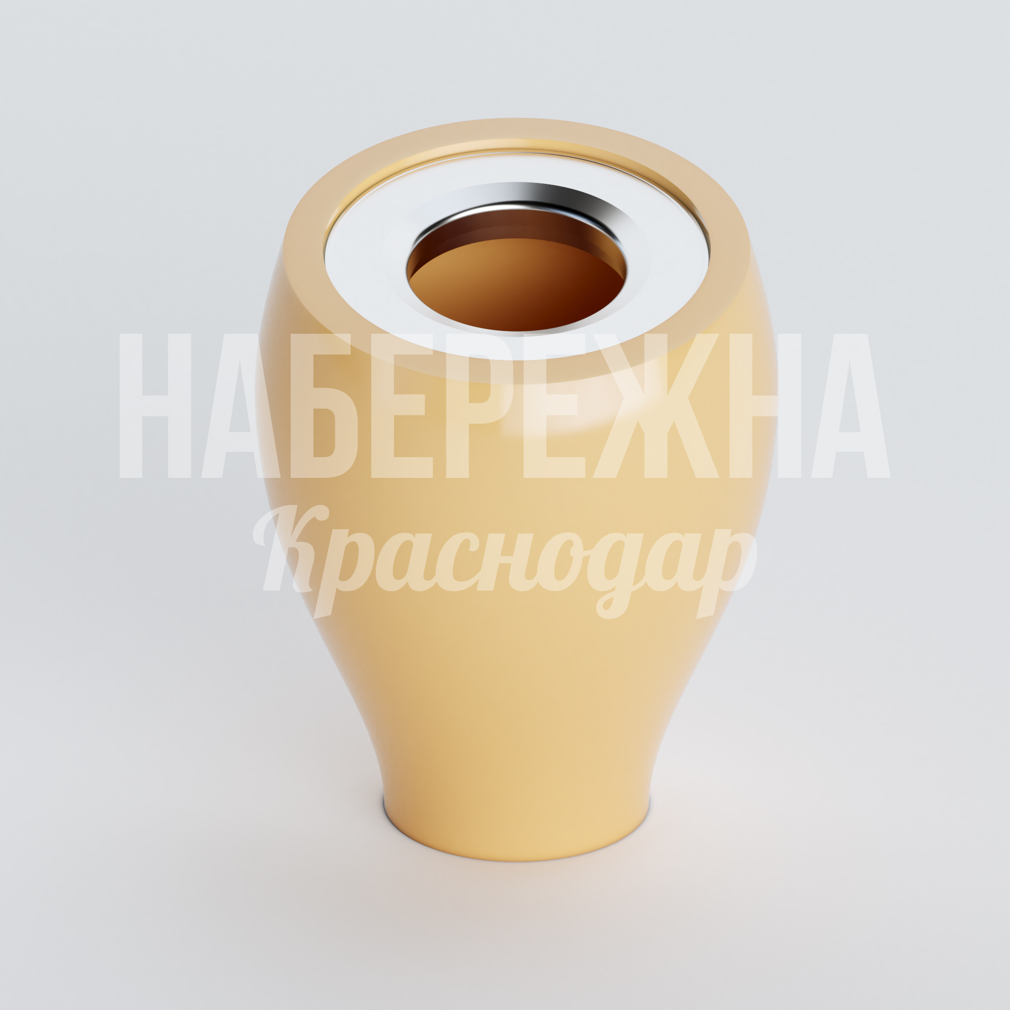 Урна Podsivsi 750x750x850 мм. NUR-20.009 Урна с армированным корпусом и металлической вставкой. Устойчива к механическим повреждениям и осадкам.