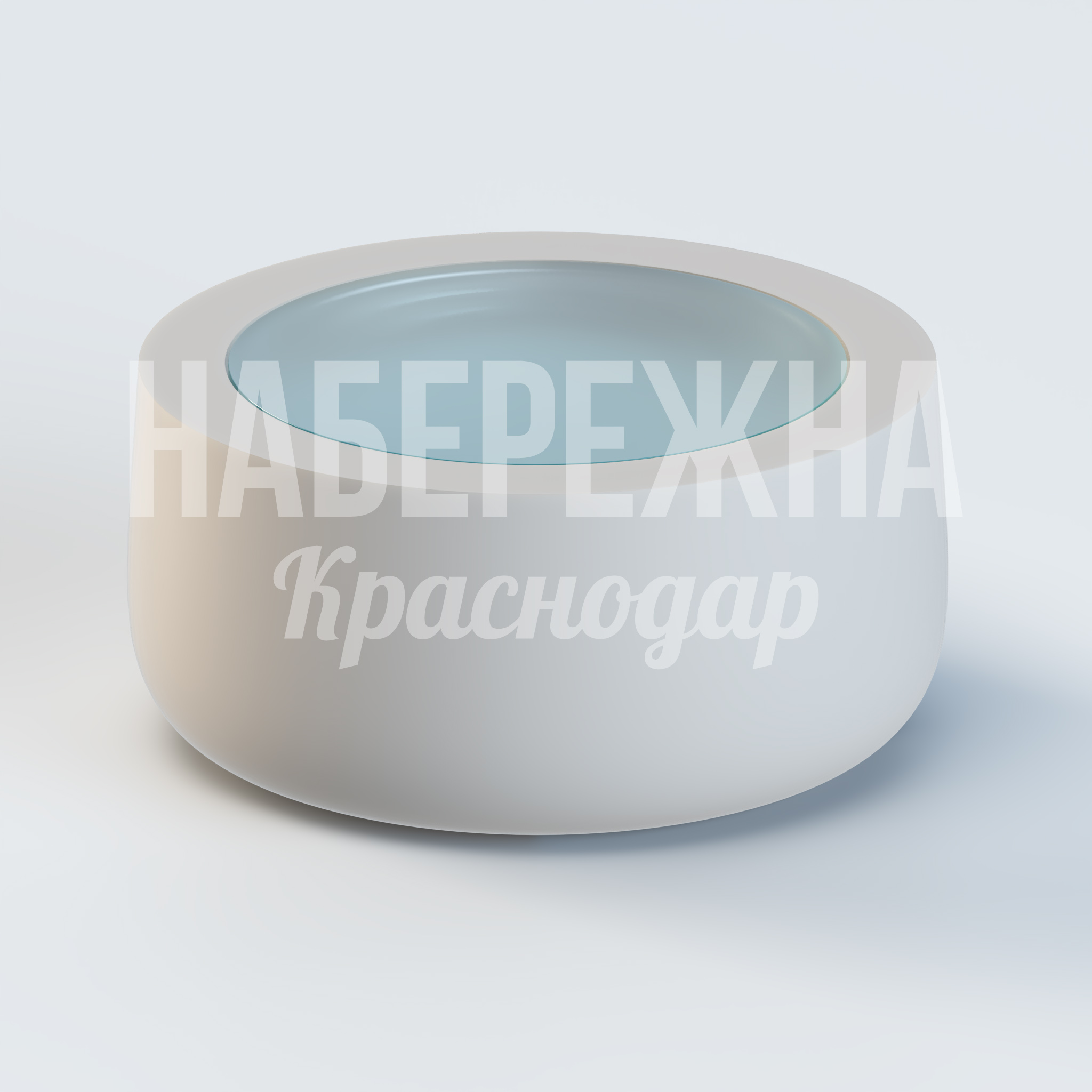 Стол Gufpöyi — купить, OST-20.044 | Набережна Стол Gufpöyi - купить, 730x730x360 мм, Стеклопластик