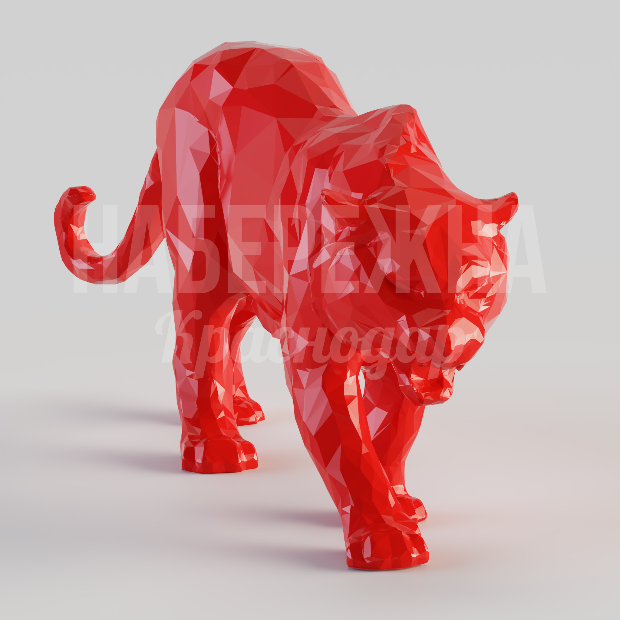 Полигональный тигр Mitre